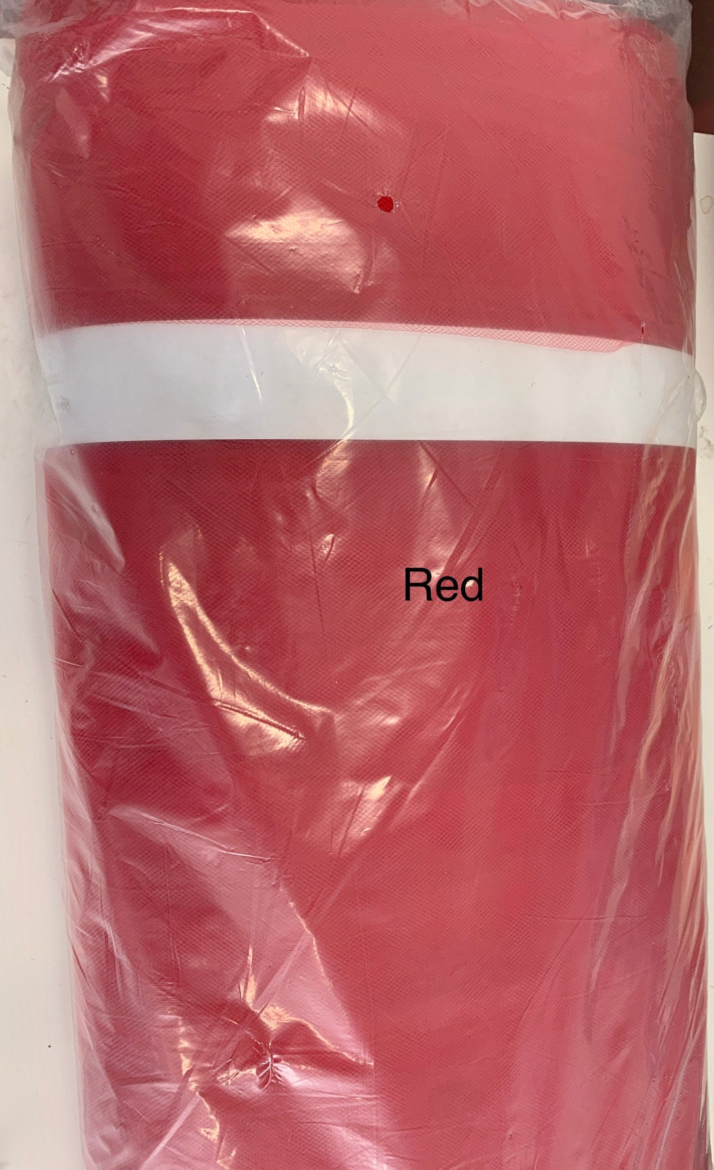 50 yards Illusion tulle fabric .width: 108 inches packed 4 fold bolt. 100% polyester, common uses in bridal line, tutu's. Tela de tul 108”