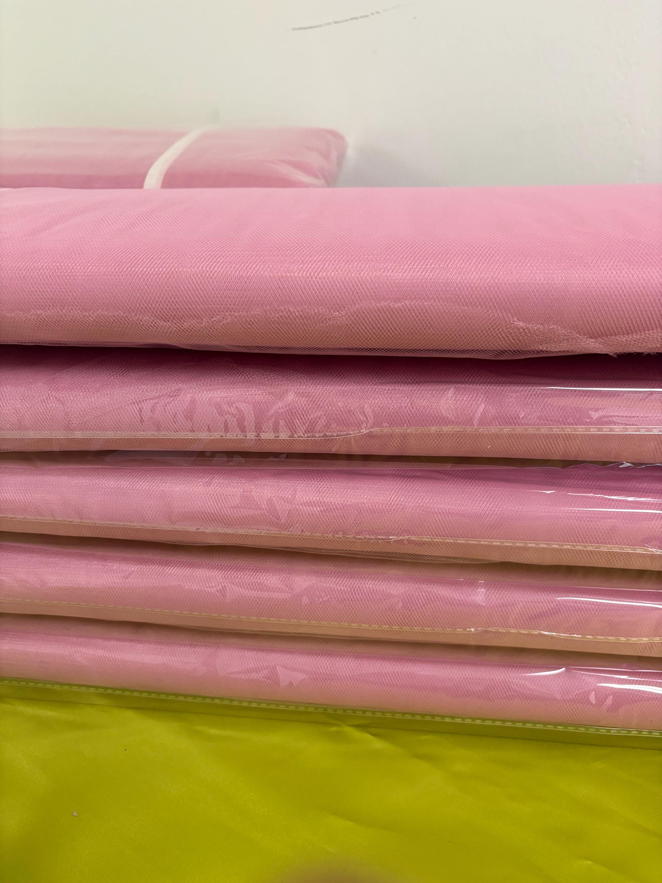 color Mauve G15 Tulle 1 bolt 40 yards width 54", double fold, . Tela de tul. use for party decoration. craft fabric. wedding vale and tutu