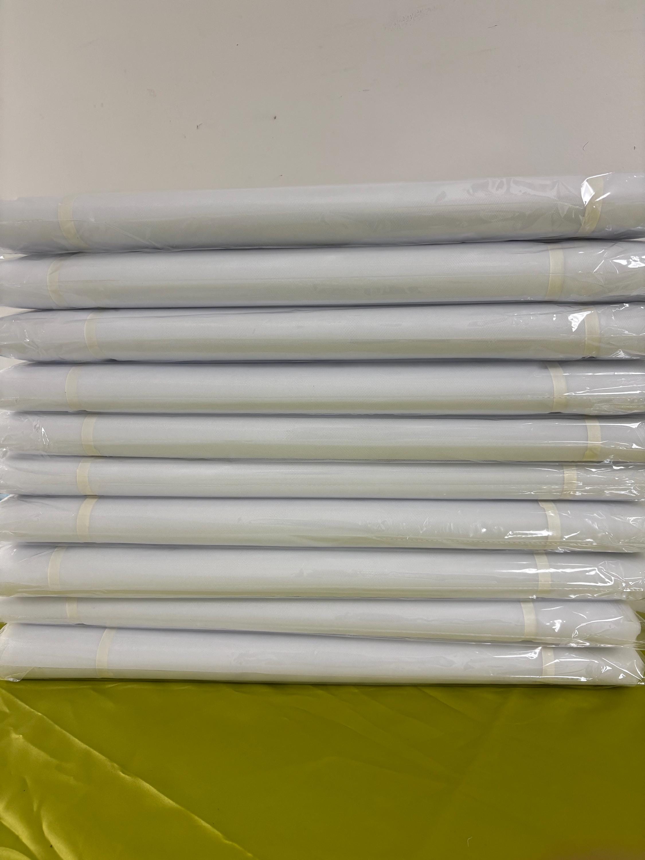 Color White Tulle 1 bolt 40 yards width 54", double fold, . Tela de tul. use for party decoration. craft fabric. wedding vale and tutu