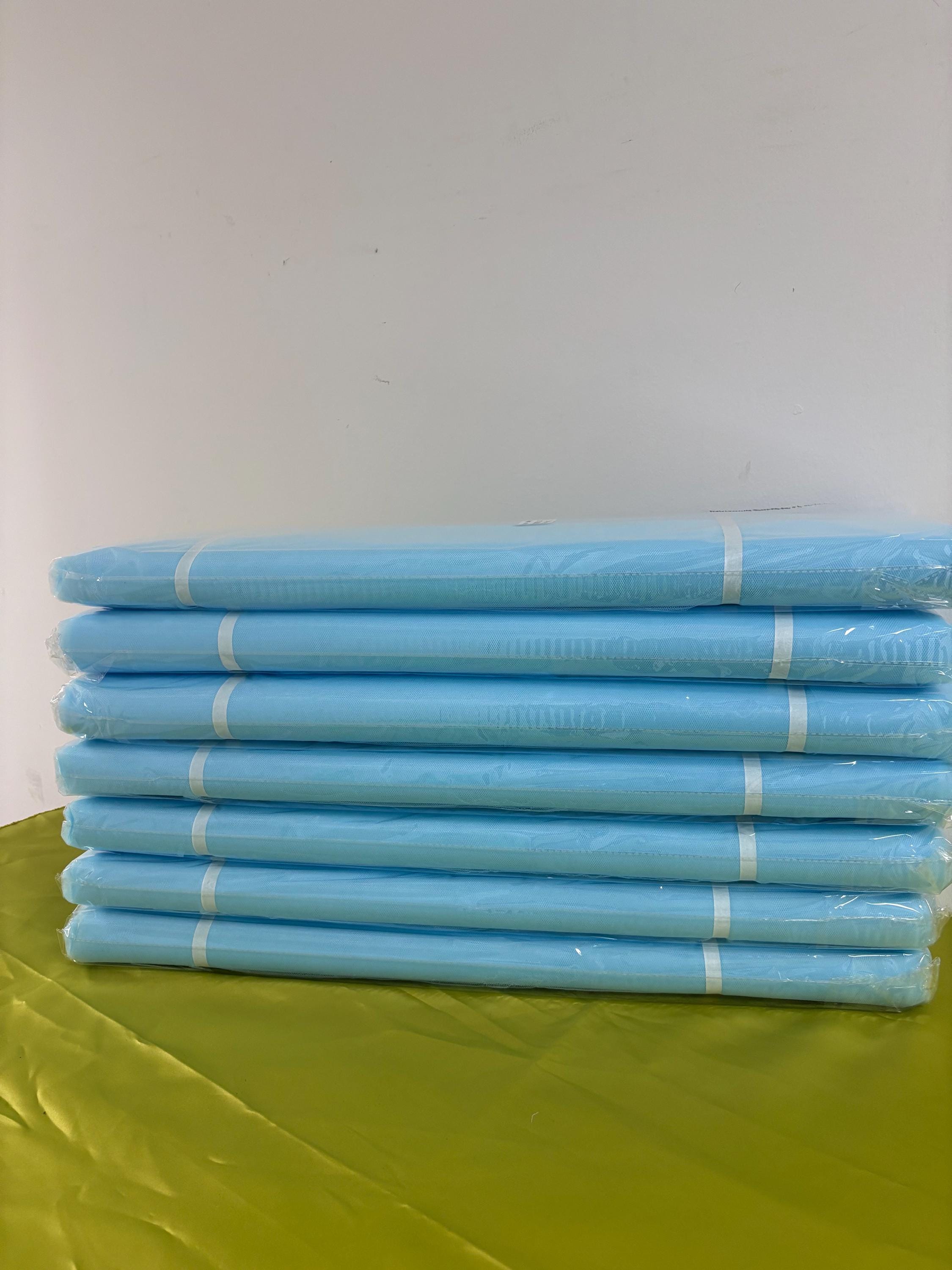 Lt, Blue G21 Tulle 1 bolt 40 yards width 54", double fold, . Tela de tul. use for party decoration. craft fabric. wedding vale and tutu