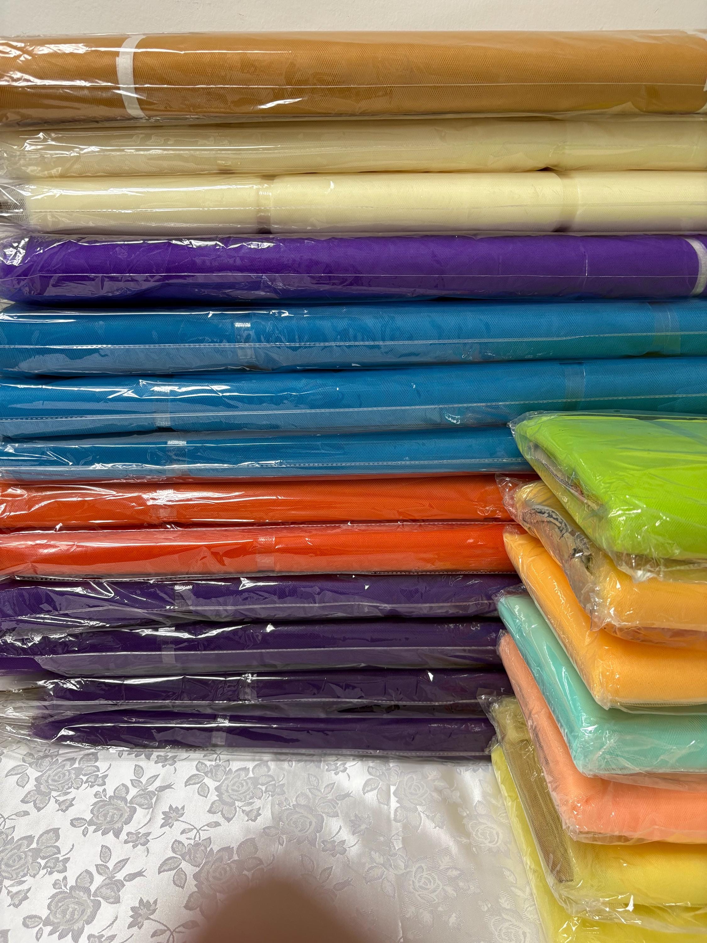 SALE tulle 54" double fold 40 yards bolt.