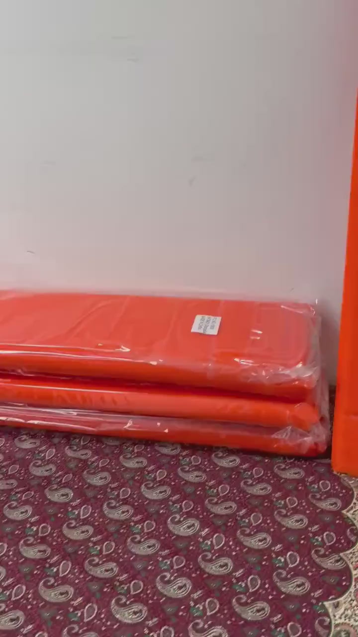 Color Orange 34 Tulle 1 bolt 40 yards width 54", double fold, . Tela de tul. use for party decoration. craft fabric. wedding vale and tutu