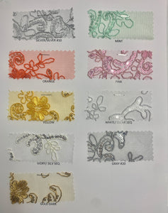 Lace Fabric design 700