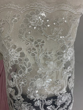 Load image into Gallery viewer, Lace Fabric in variety of colors. Design 5397