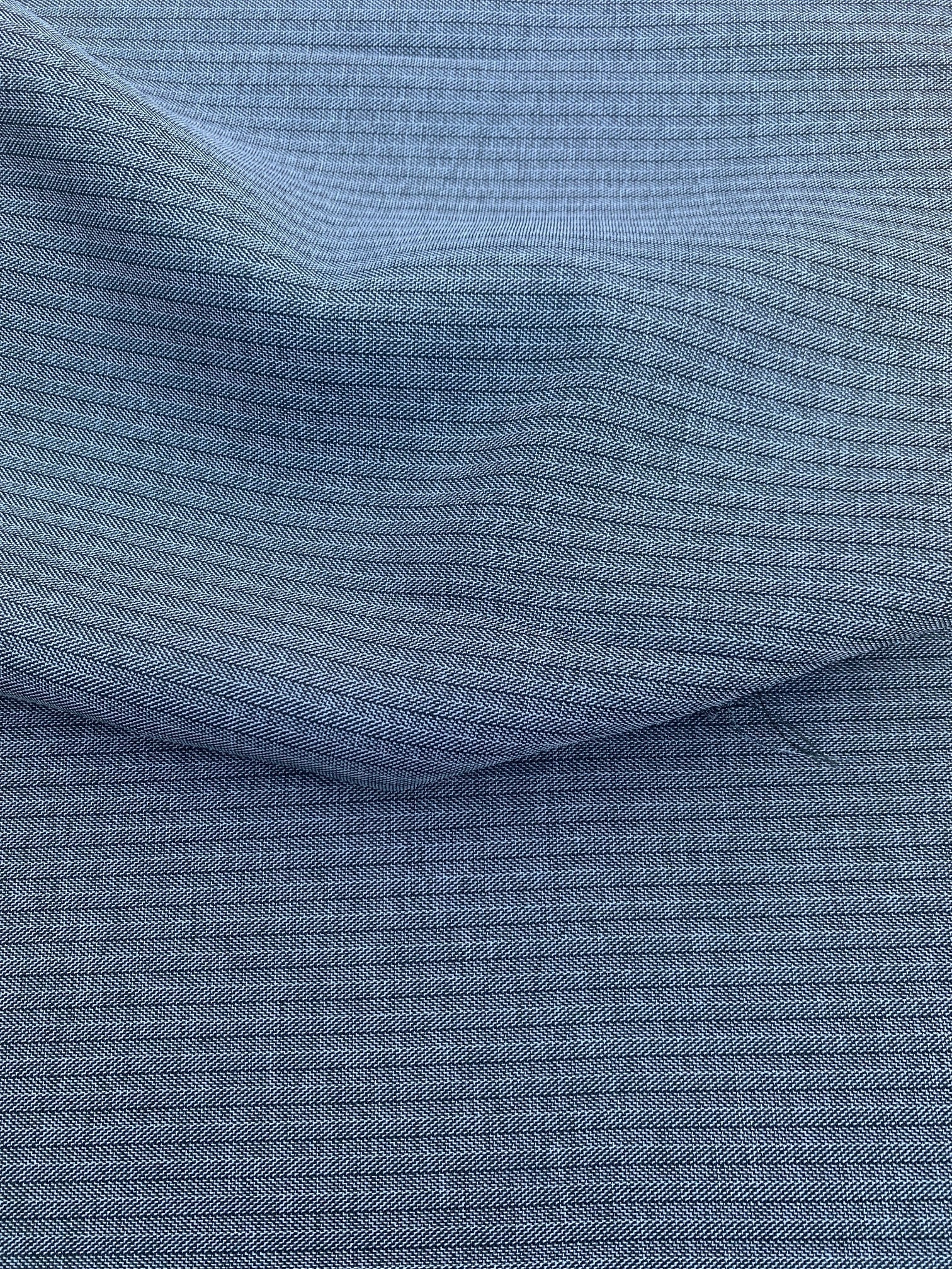 Suiting Fabric sell by yard, color stripe gray, common use in skirt, jacket, uniform and pants. Free sample available.
