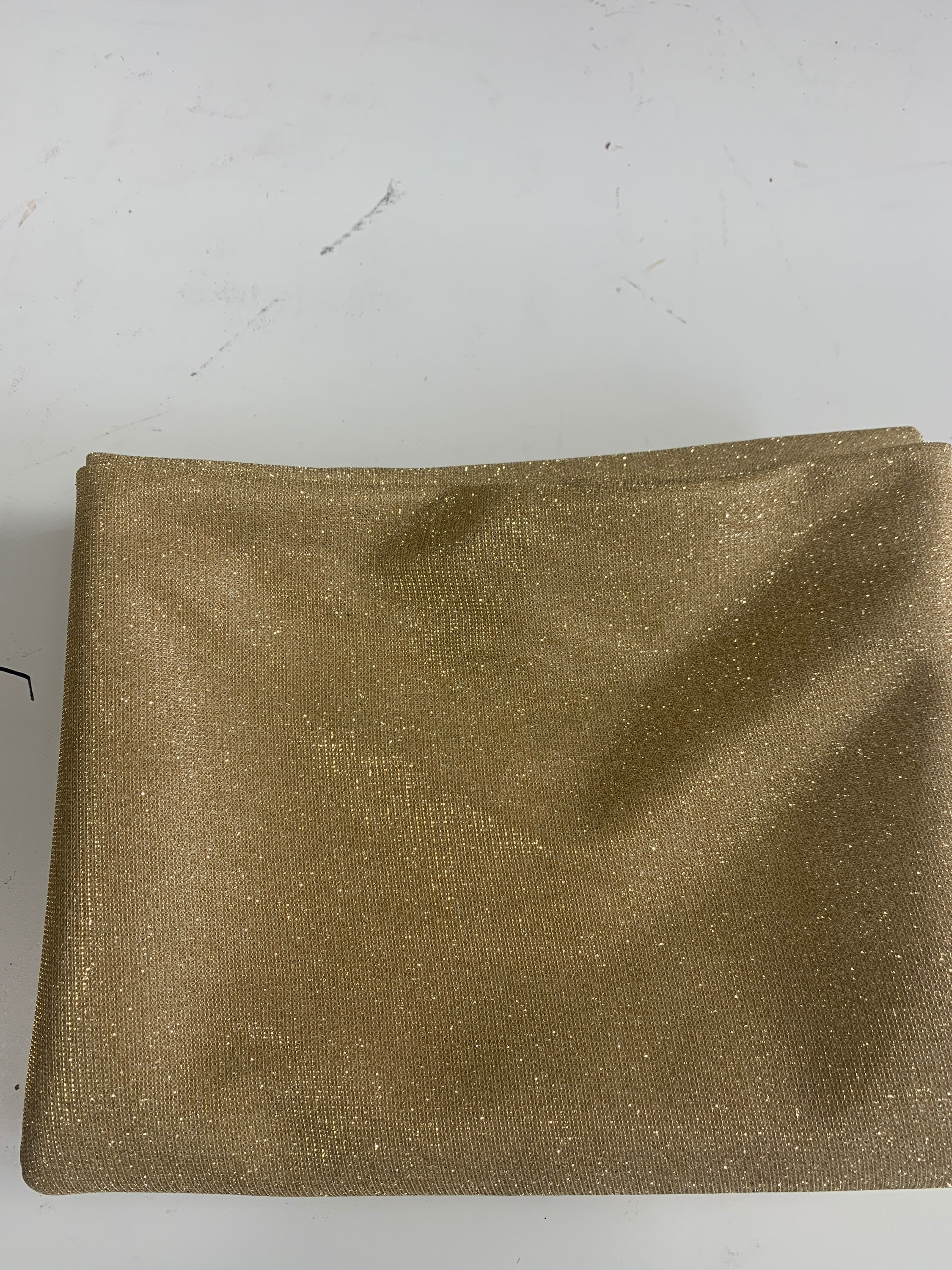 Lurex fabric or glitter fabric color bright gold
