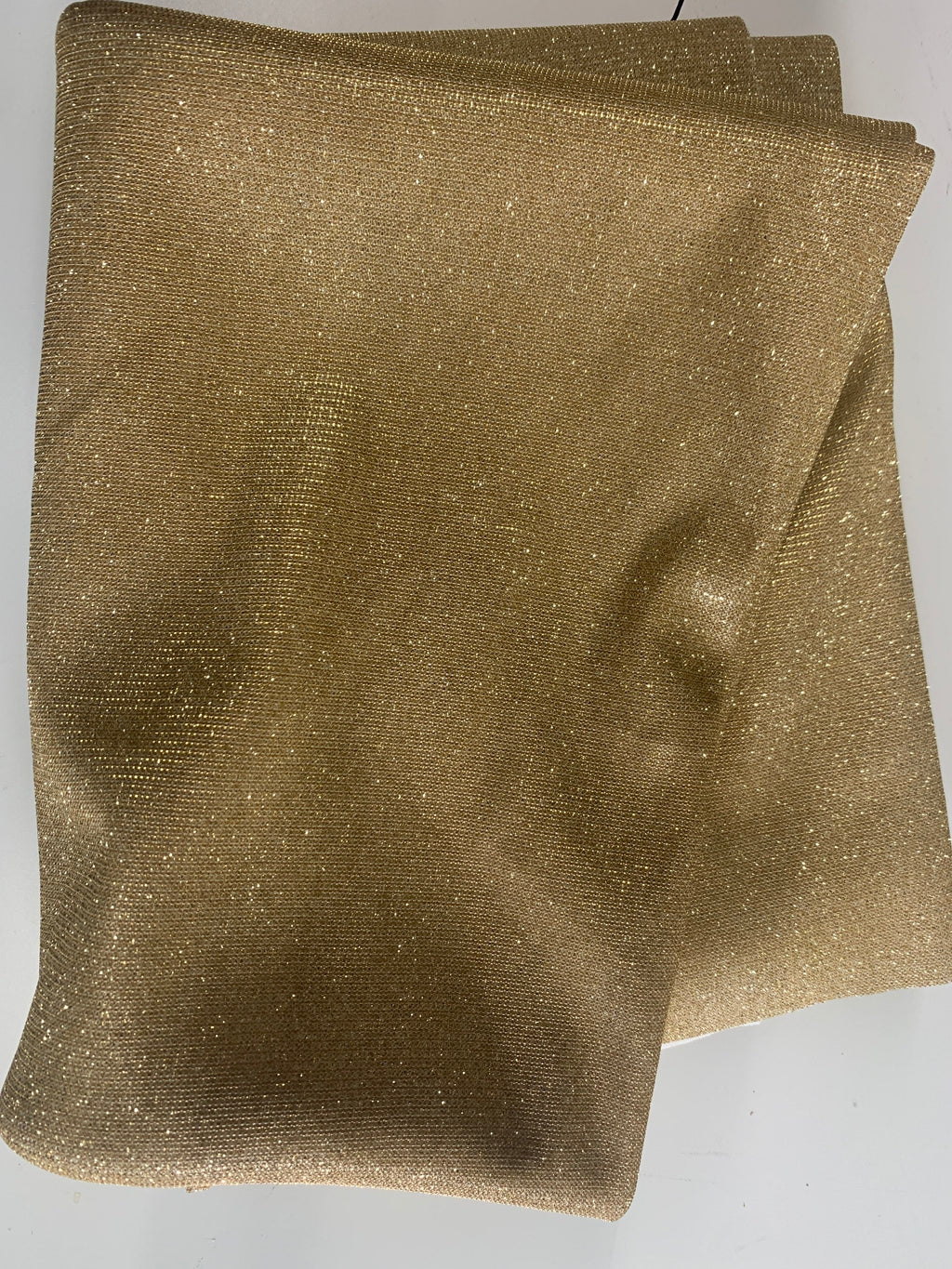 Lurex fabric or glitter fabric color bright gold