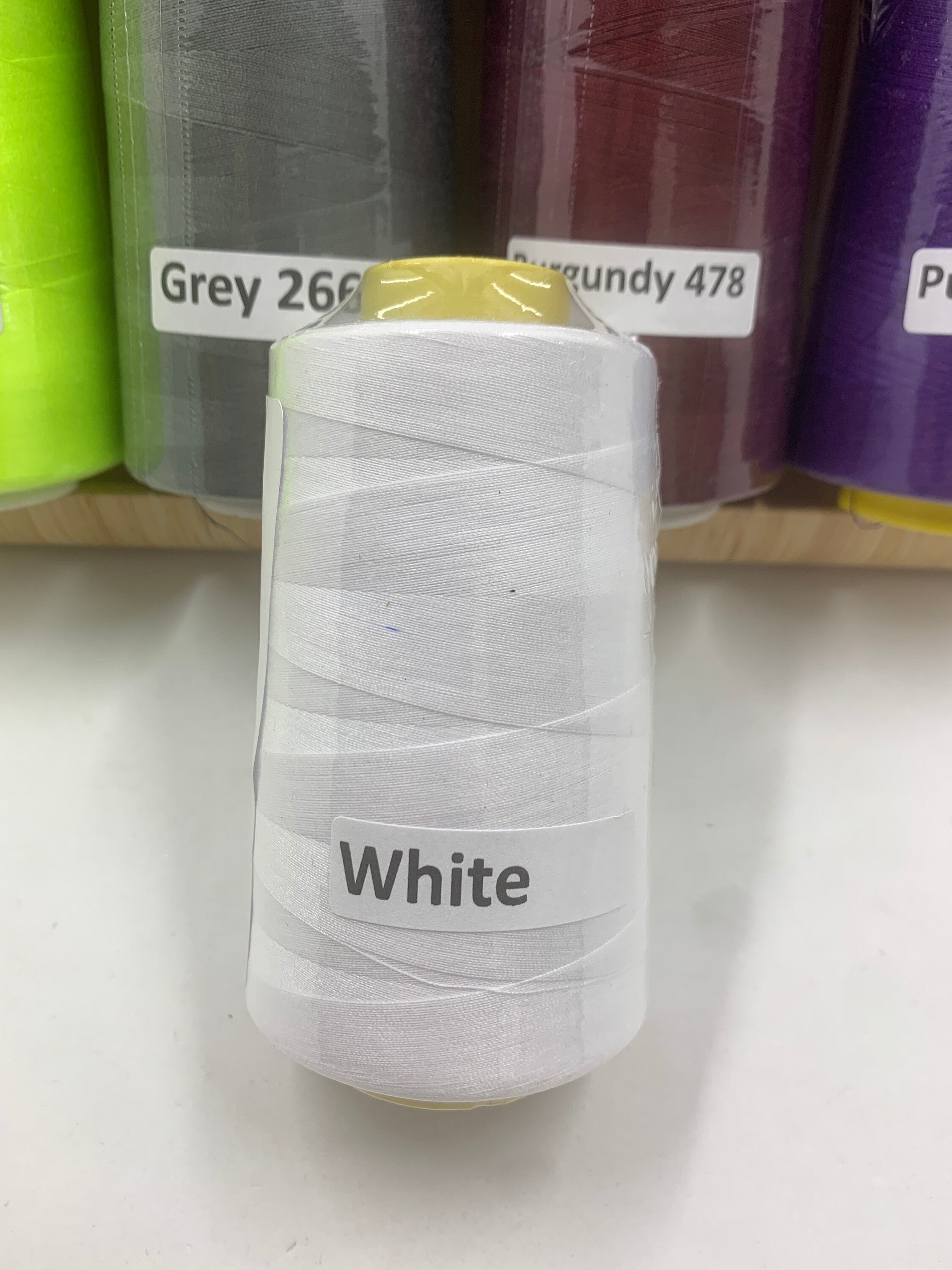 Tex 24 Sewing Threads All purpose sewing threads . close to 5000 yards per cone on variety of popular colors, price per cone.