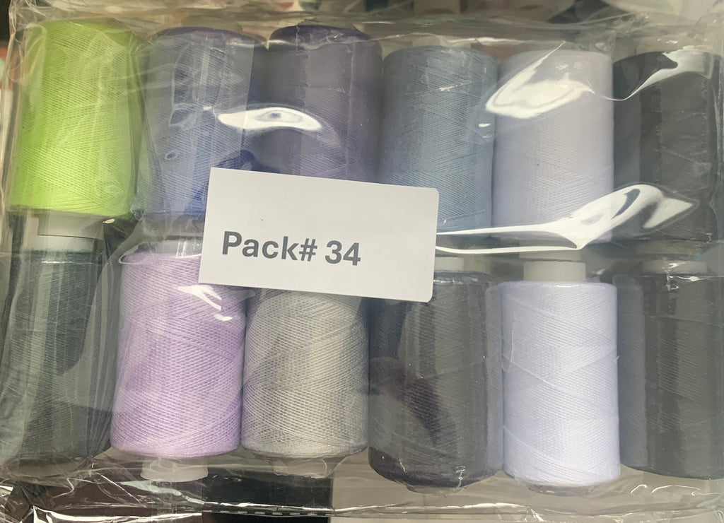 Sewing Thread 12 cones of 200 yards each