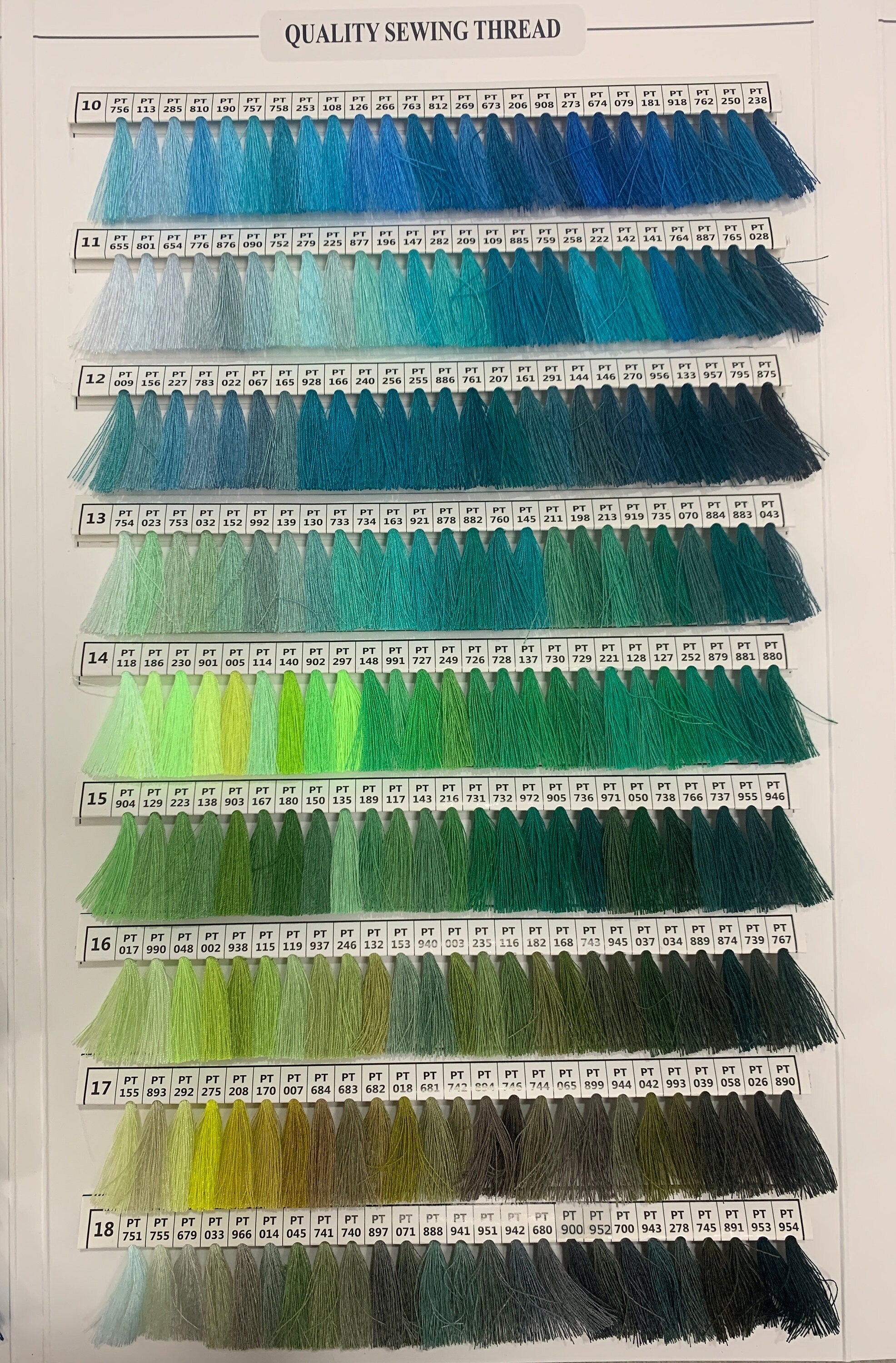 Tex 24 Sewing Threads All purpose sewing threads . close to 5000 yards per cone on variety of popular colors, price per cone.