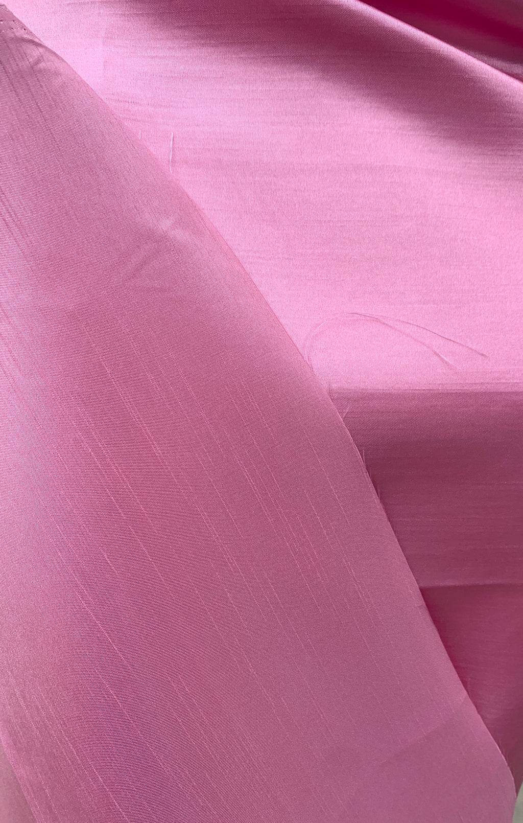 A 2 yards Dusty Rose satin Shantung Fabric width 58 inches polyester double sided dull and shiny. slubbed texture. FREE sample. item 112.