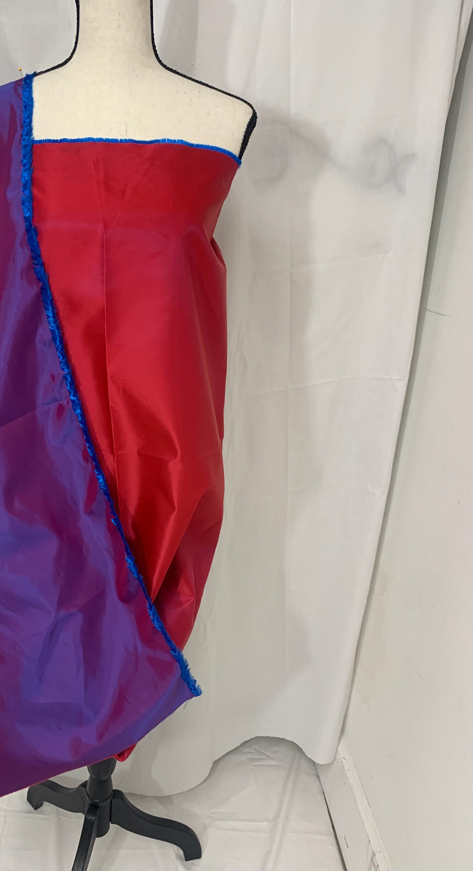 Satin fantasia fabric, Double sided finished width 60", dry clean fabric, great item for party dress, bridesmaid and craft. Item 102