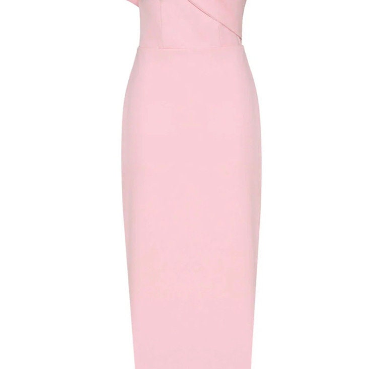 1 piece 3 yards Pink Bridal satin fabric, width 58", Polyester, Dull Italian satin. great gown fabric Free sample.