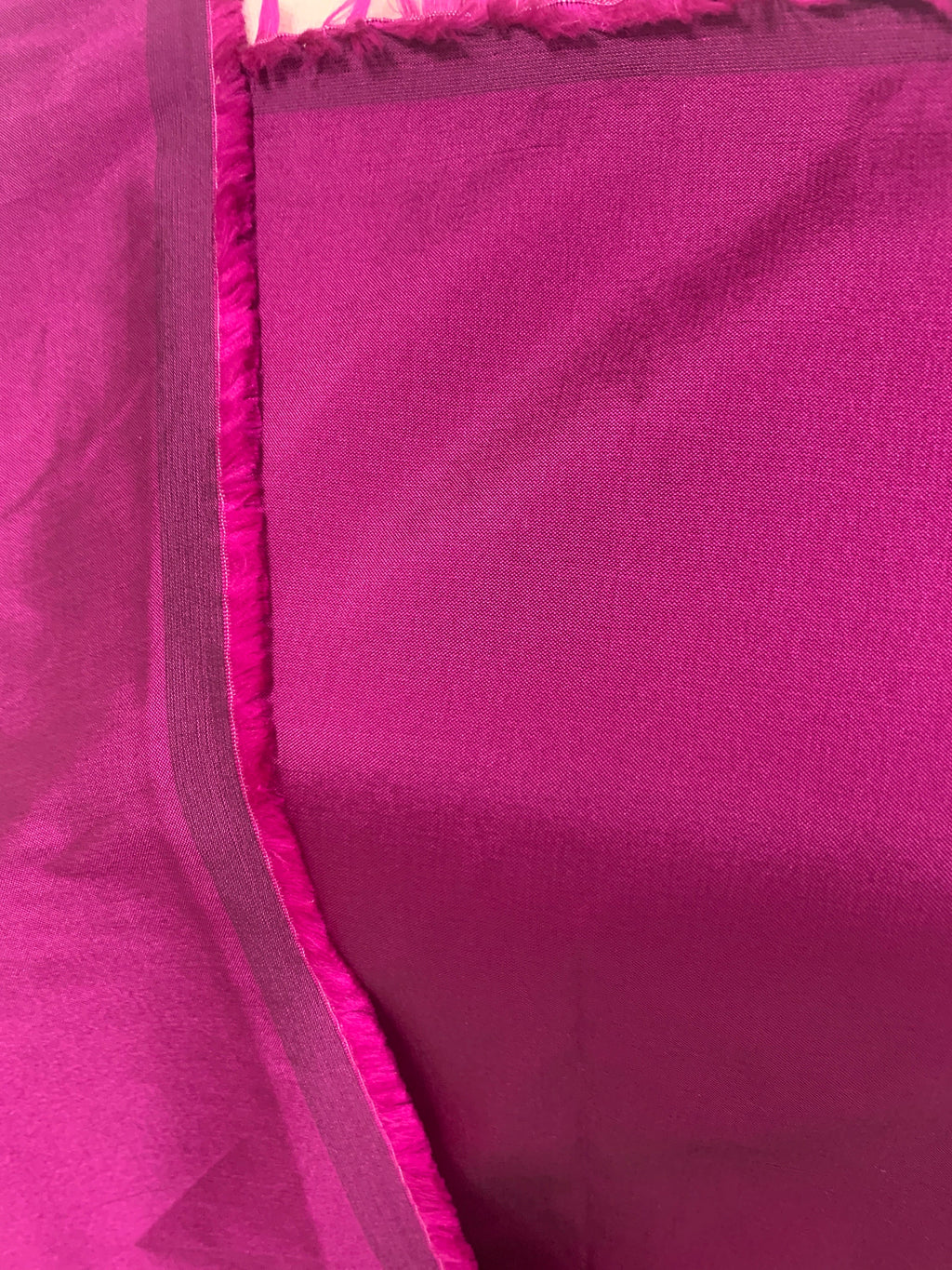 Magenta color Taffeta fabric, great item for party dress, Bridesmaid. free sample. Sells in 1-yard increments, continuous.