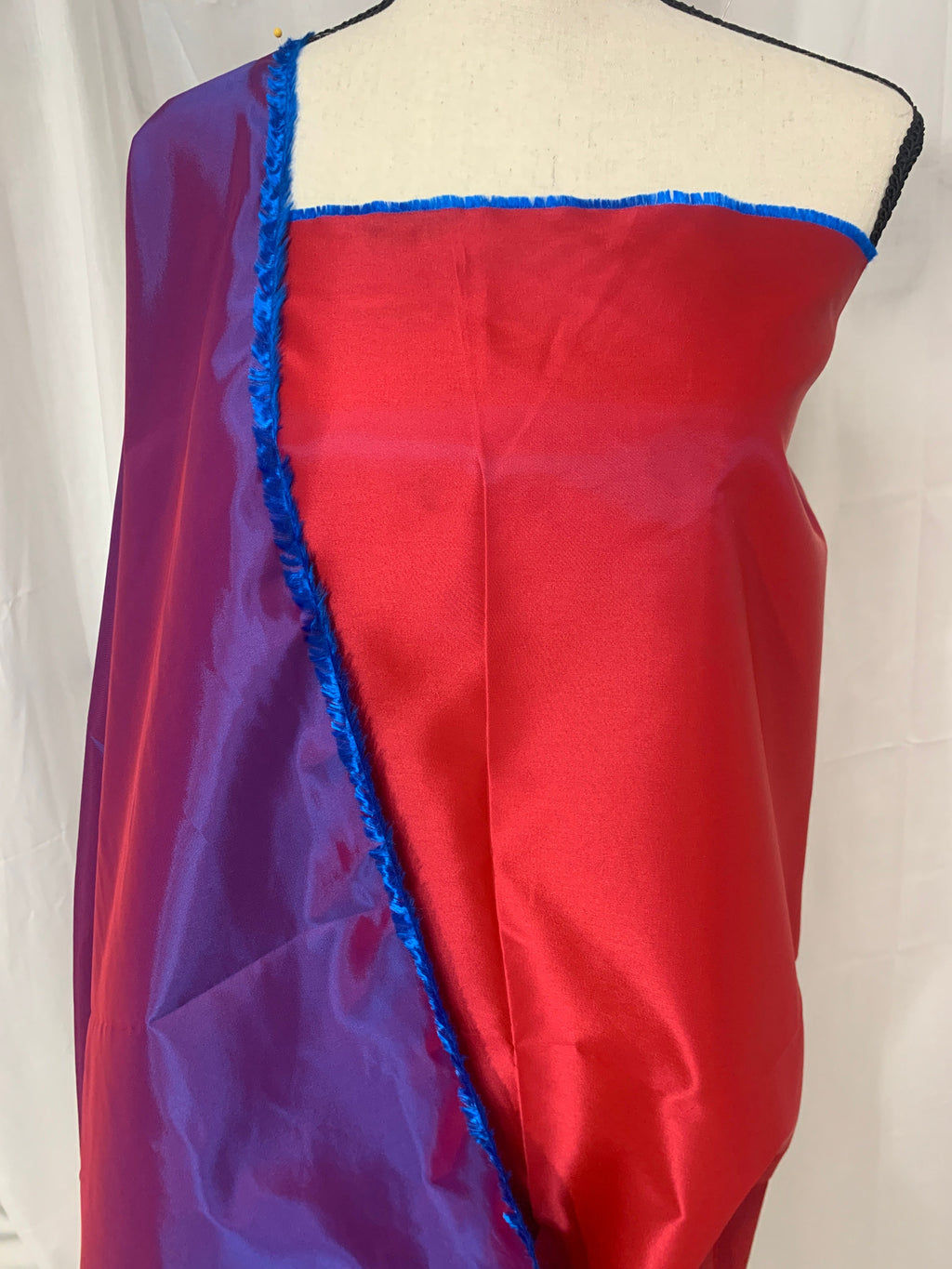 Satin fantasia fabric, Double sided finished width 60", dry clean fabric, great item for party dress, bridesmaid and craft. Item 102