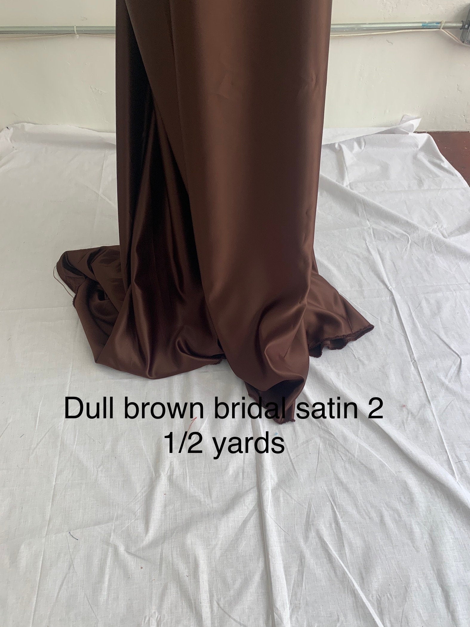 Assorted satin colors cut Bridal fabric. Great color selection Dull italian satin. Polyester Bridesmaid fabric,party dress Free sample.