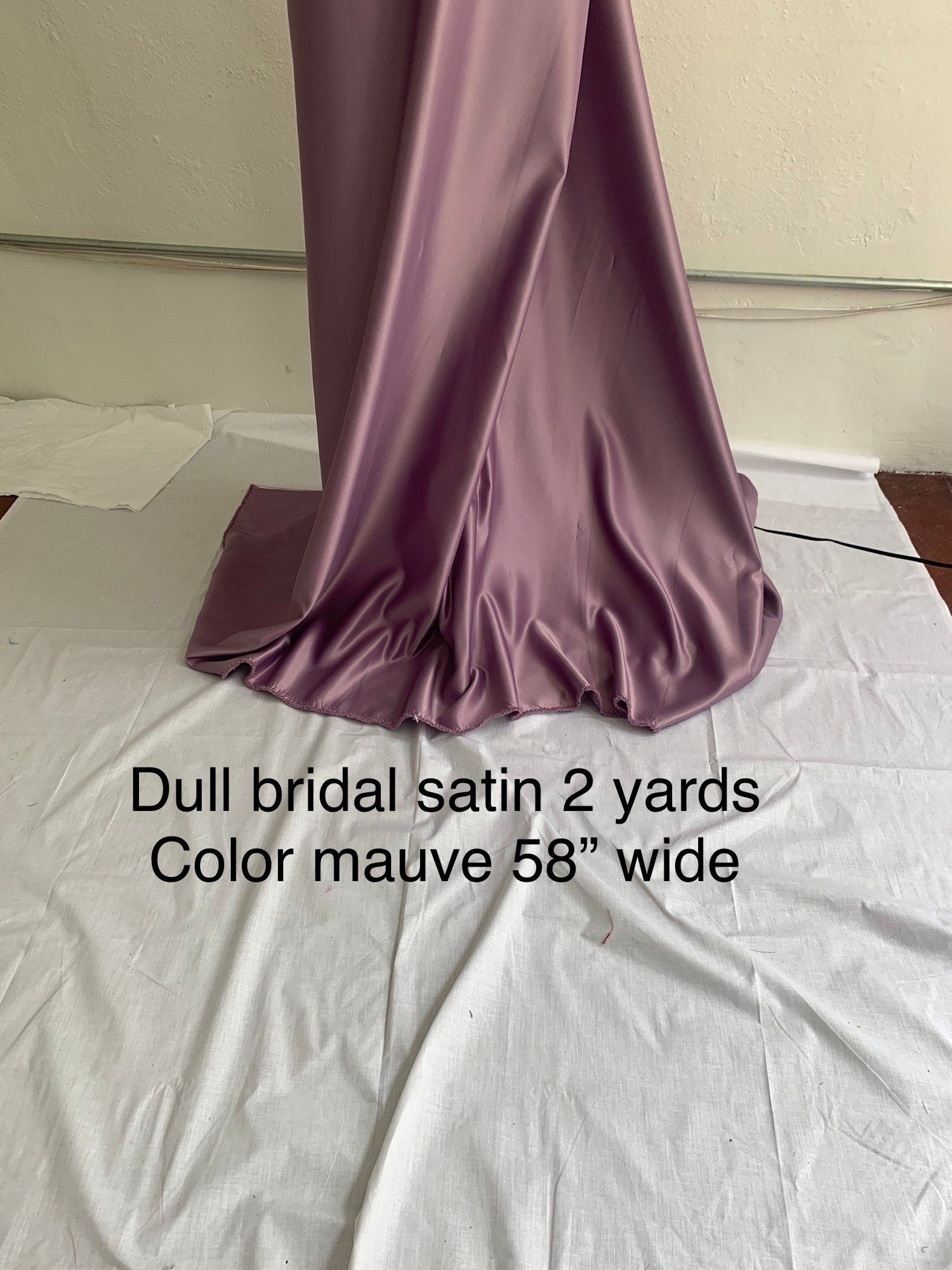 Assorted satin colors cut Bridal fabric. Great color selection Dull italian satin. Polyester Bridesmaid fabric,party dress Free sample.