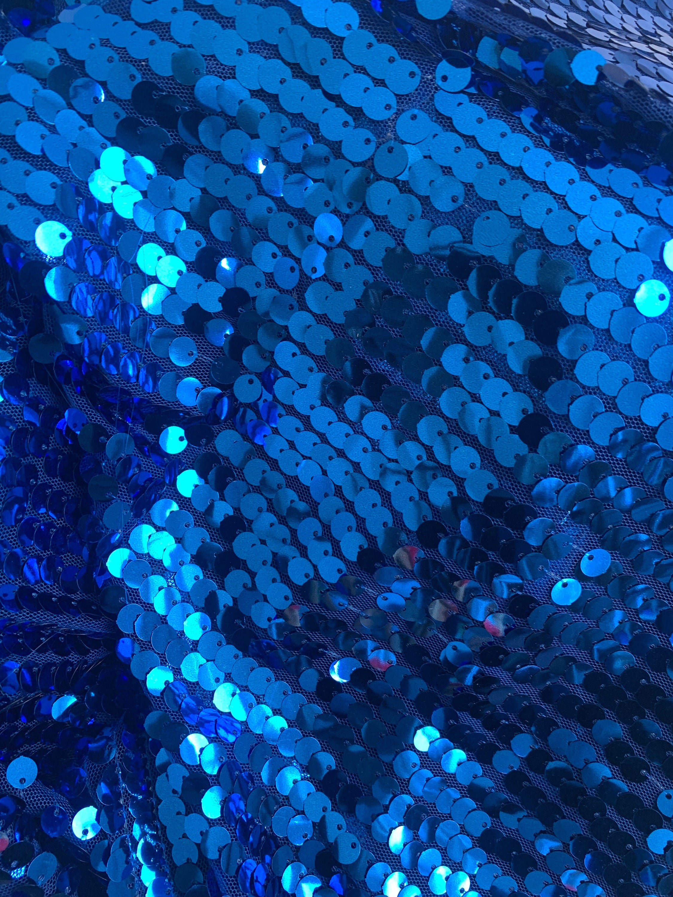 1 piece 5 yards cut sequence Royal color