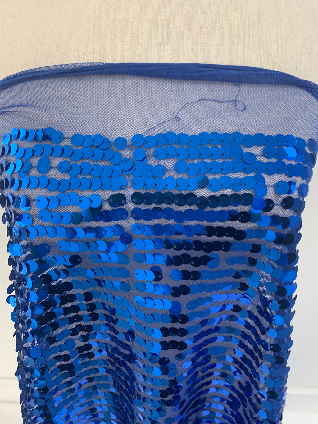 1 piece 5 yards cut sequence Royal color