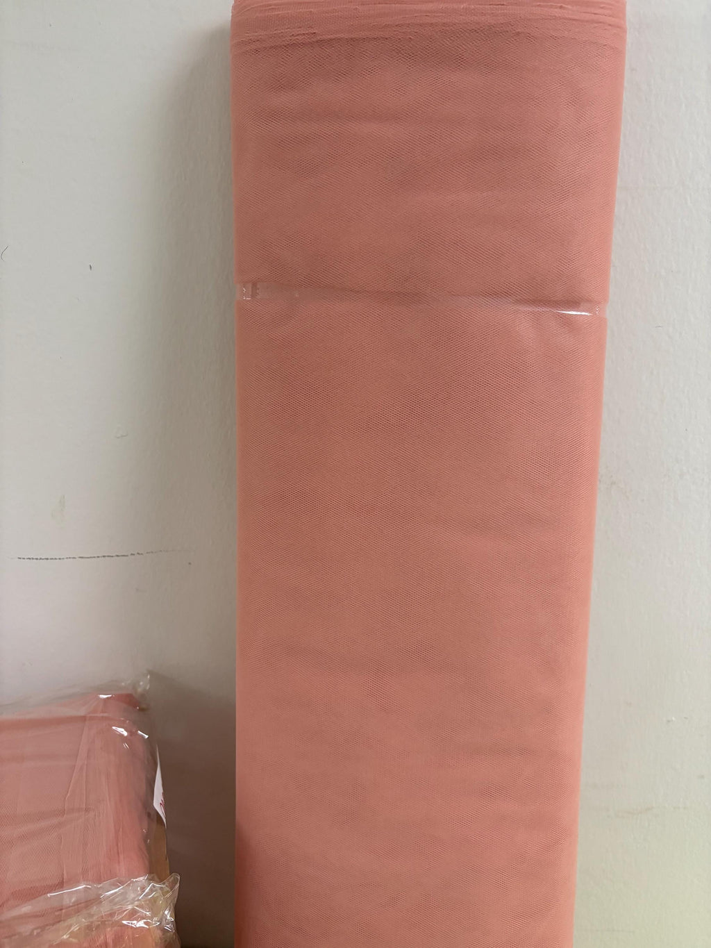 Color Blush 20 Tulle 1 bolt 40 yards width 54", double fold, . Tela de tul. use for party decoration. craft fabric. wedding vale and tutu