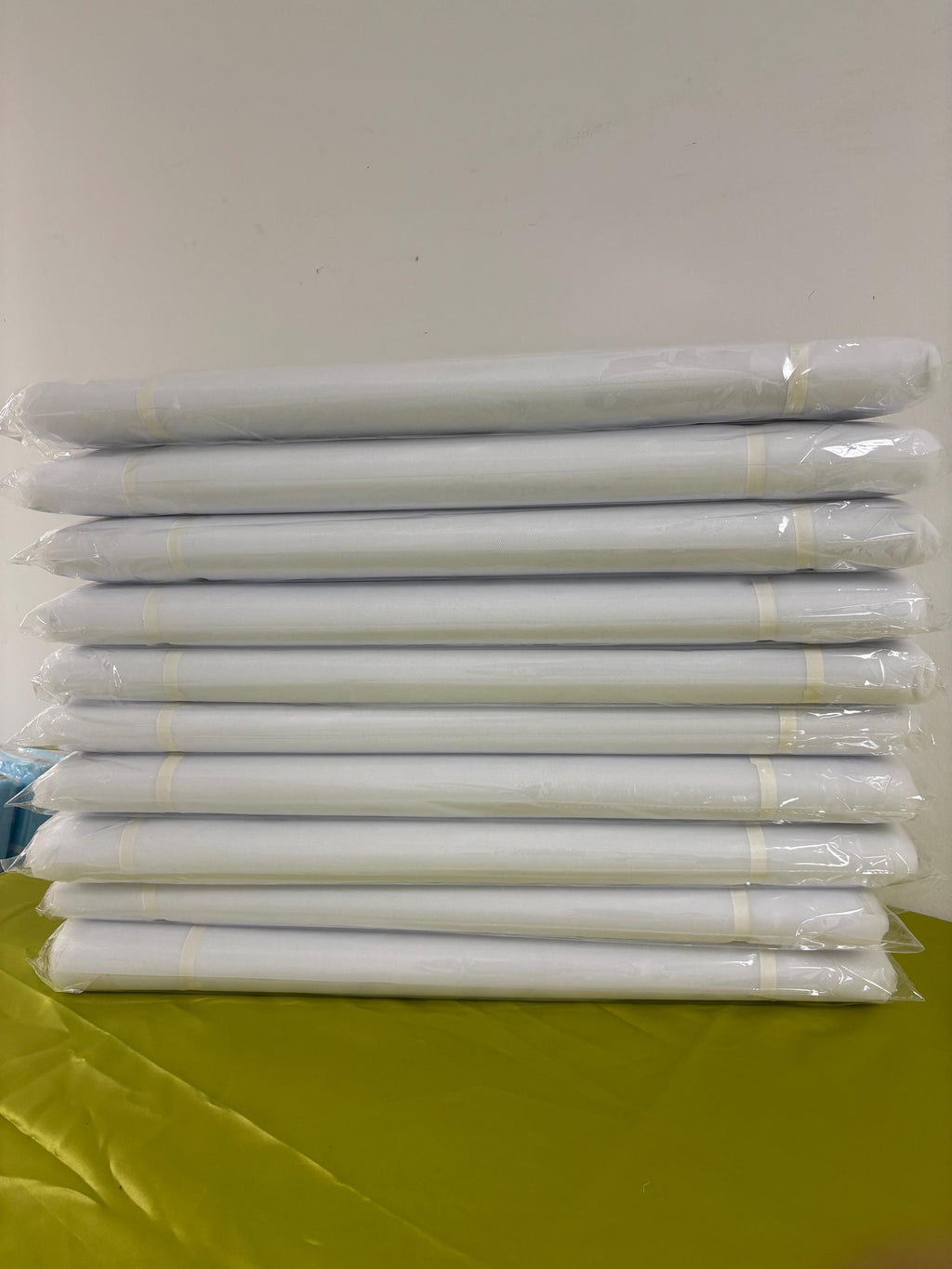 Illusion Tulle Fabric - White 01 - 54" Width - 40 Yards bolt