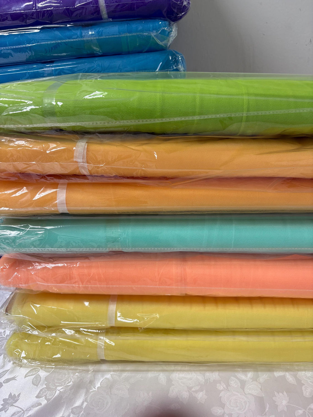 SALE tulle 54" double fold 40 yards bolt.