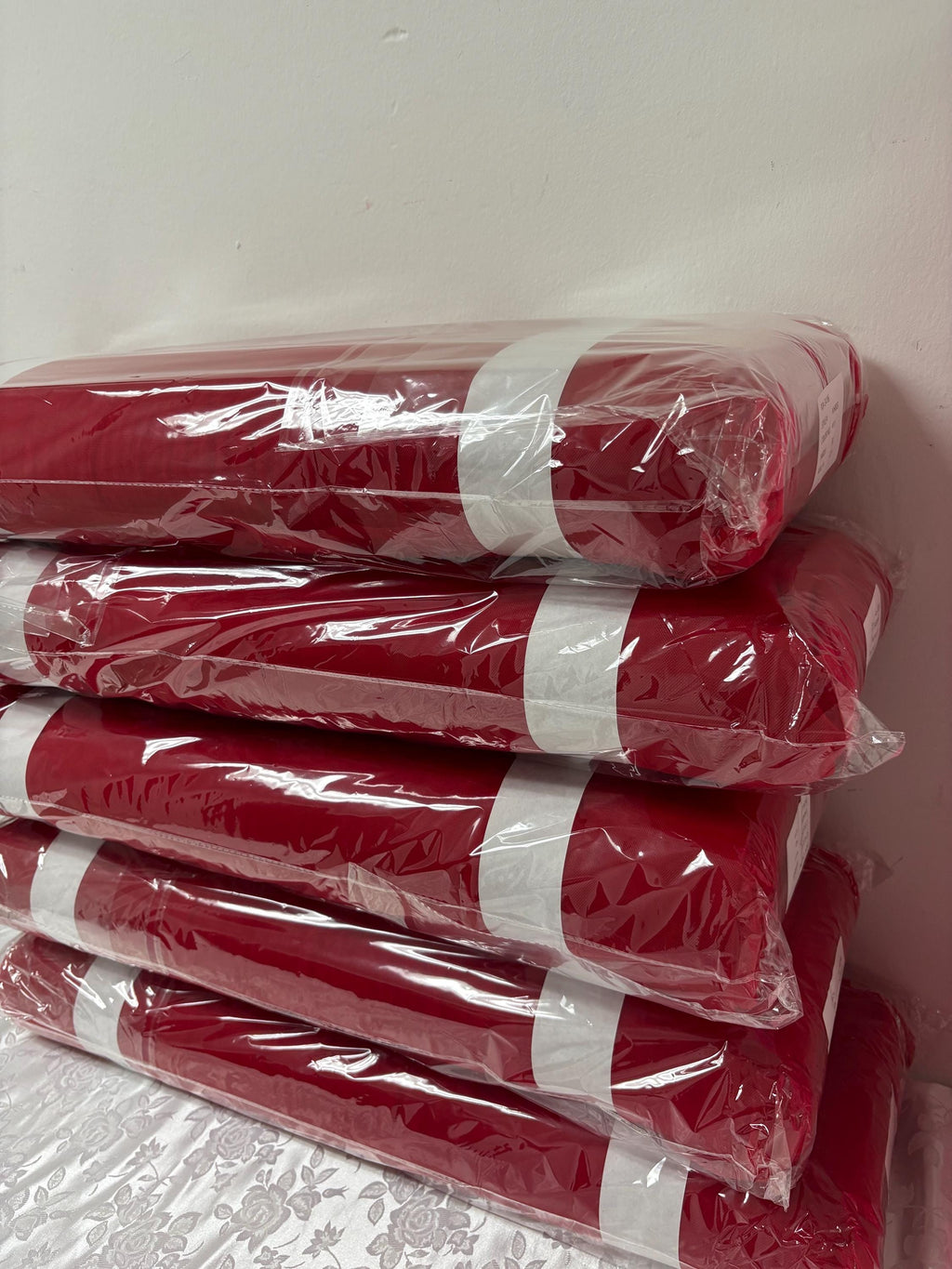 50 yards Illusion tulle fabric .width:108 inches 4 fold bolt. 100% polyester, common uses in bridal line, tutu's. Tela de tul 108”.