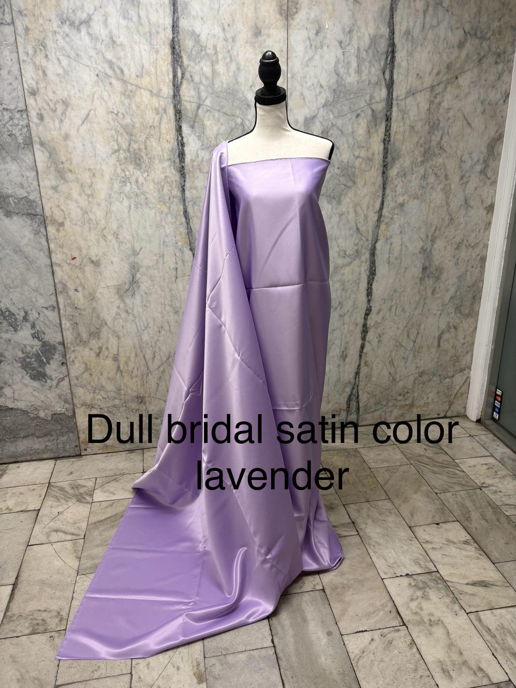 Dull Bridal satin Width 58/60" Polyester.