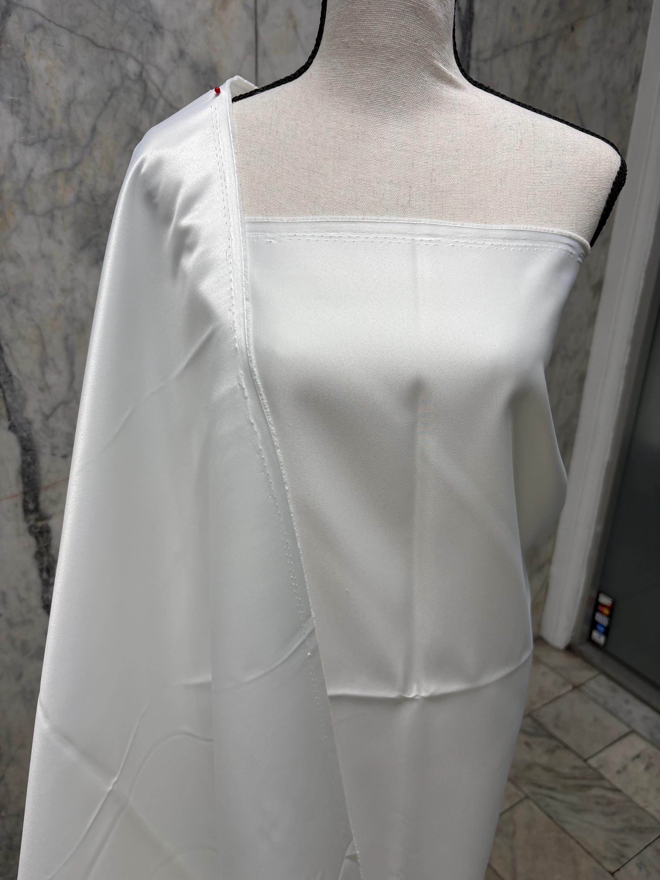 Dull Bridal satin Width 58/60" Polyester.