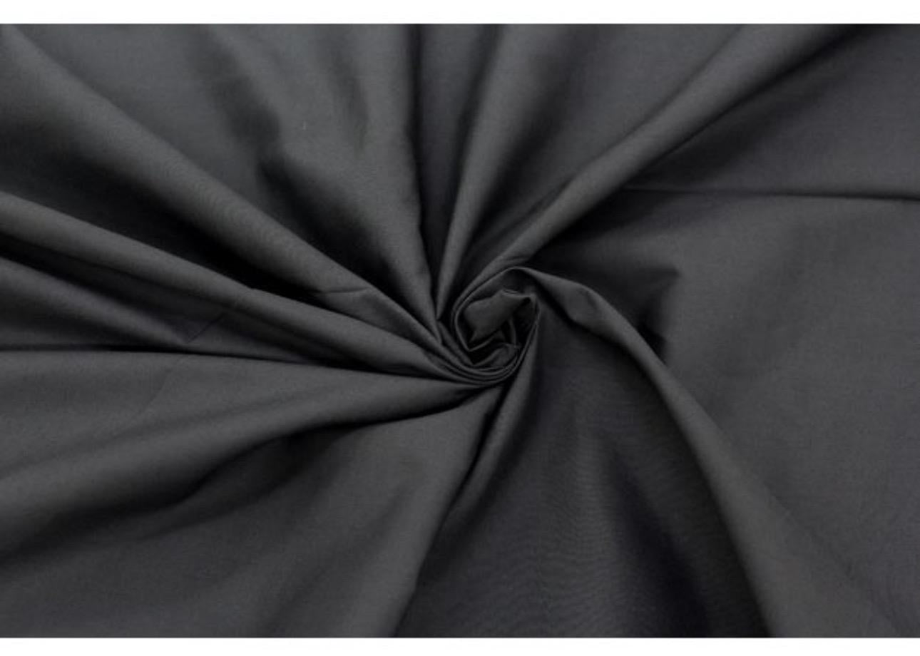 Black 100% cotton fabric, 58 inches wide great item for shirt and blouse. free sample.