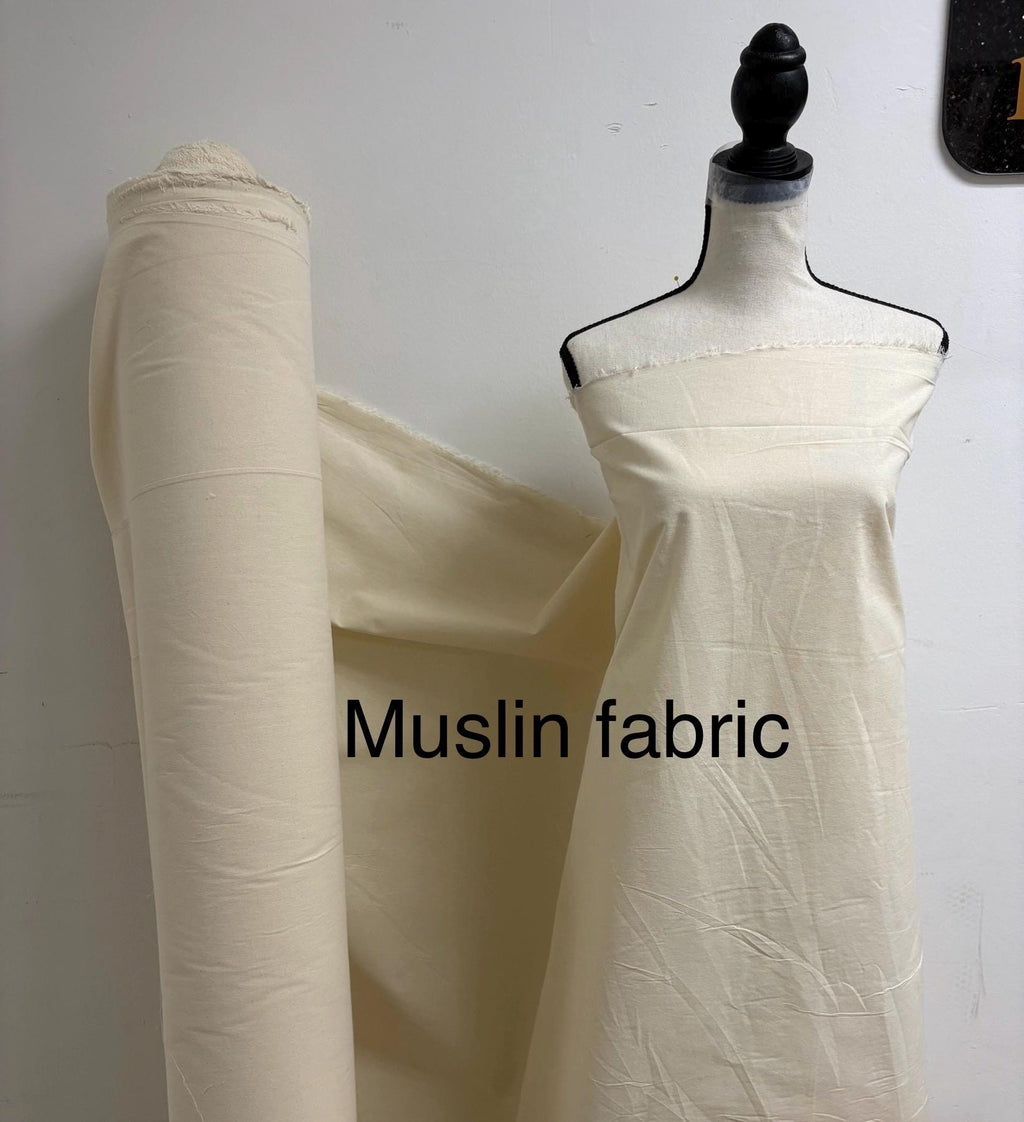 A 2 yards Muslin Fabric 100% cotton Greige fabric. sells by 2 yards increment continues. Free sample. shop with confidence
