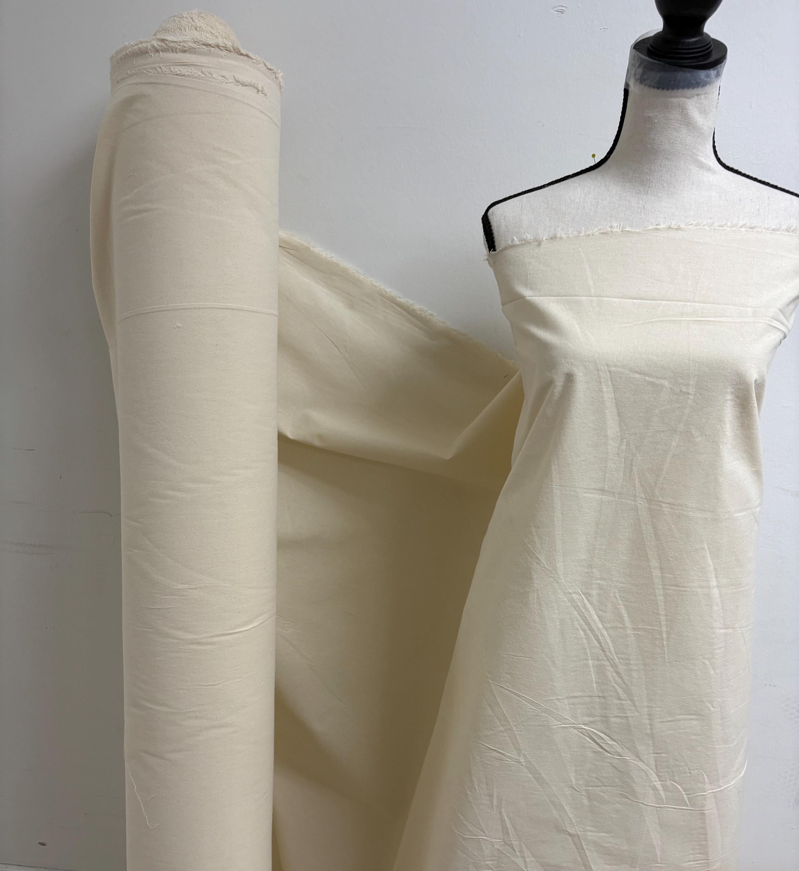 A 2 yards Muslin Fabric 100% cotton Greige fabric. sells by 2 yards increment continues. Free sample. shop with confidence