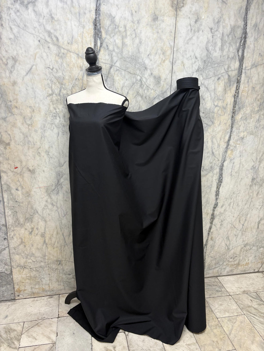 Black 100% cotton fabric, 58 inches wide great item for shirt and blouse. free sample.