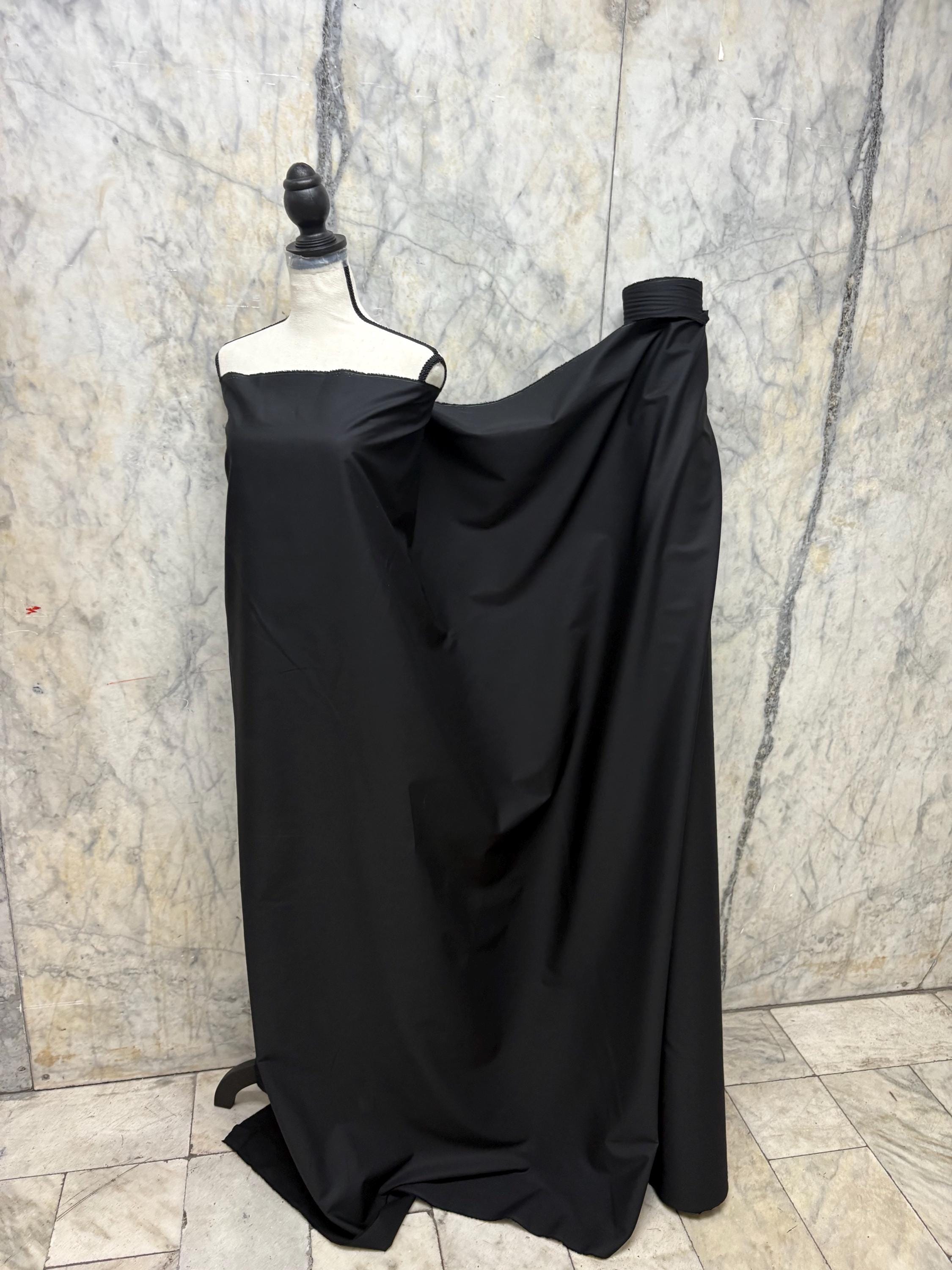 Cotton Broadcloth Fabric - Black - 58" Width