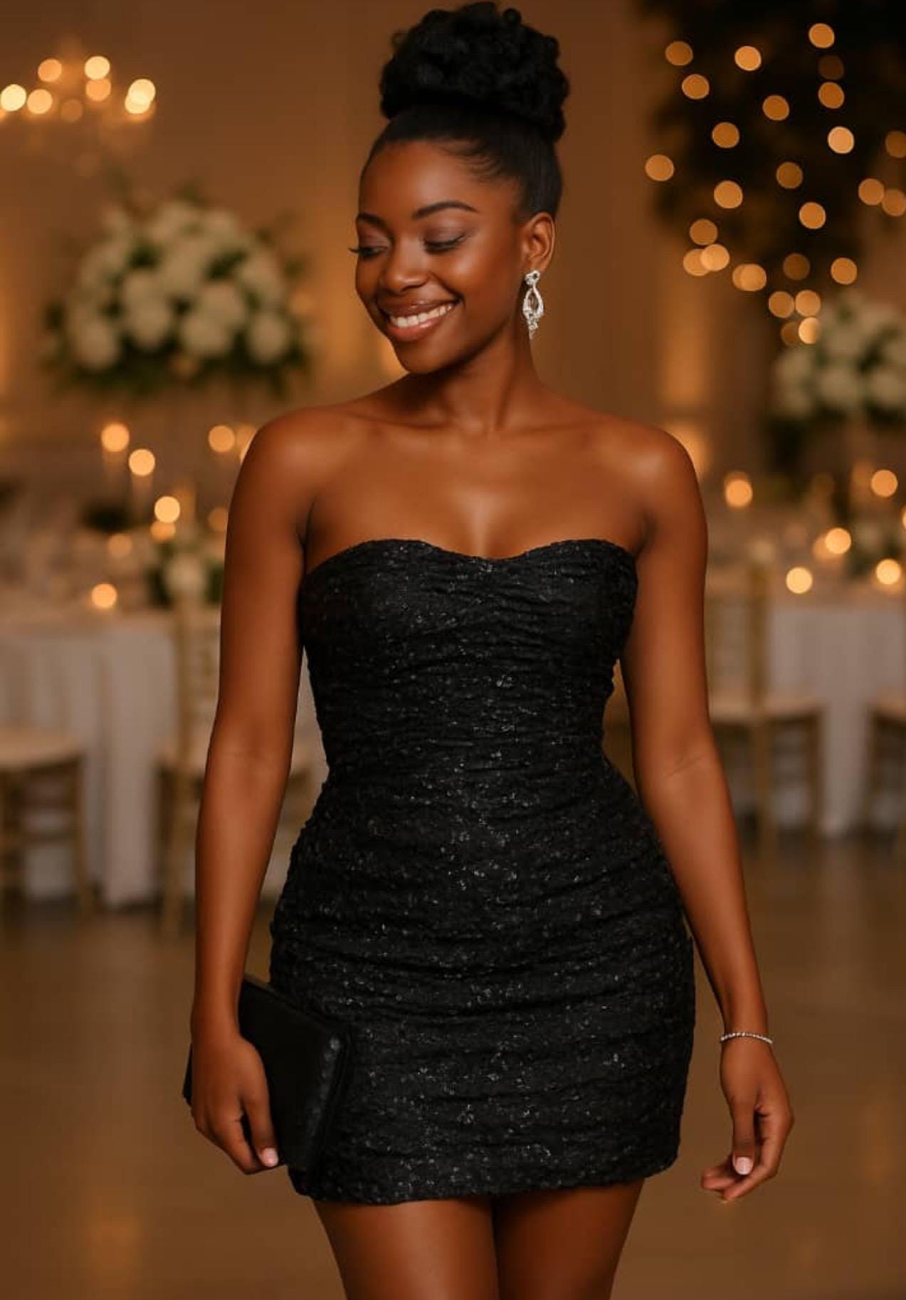 Spandex bubble soft satin fabric width 44". Bubble area width 35" cutable