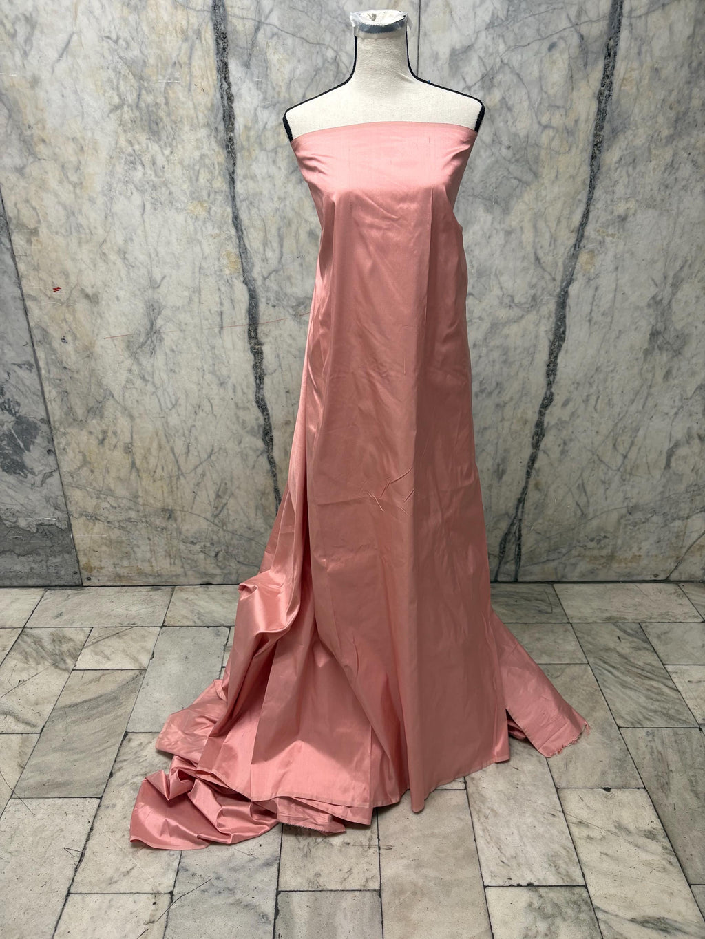 Silk Taffeta Fabric - Rose 2252 - 100% silk - 54" width -