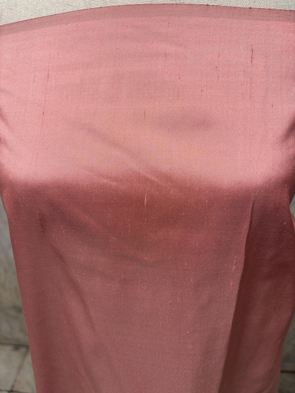 Silk Taffeta Fabric - Rose 2252 - 100% silk - 54" width -