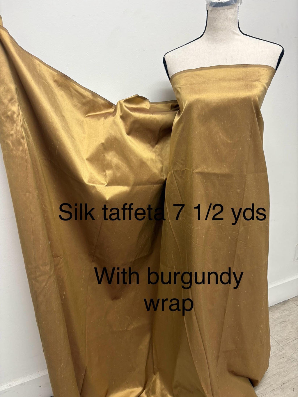 Silk Taffeta Fabric - Bronze - 100% silk - 54"width item 2232
