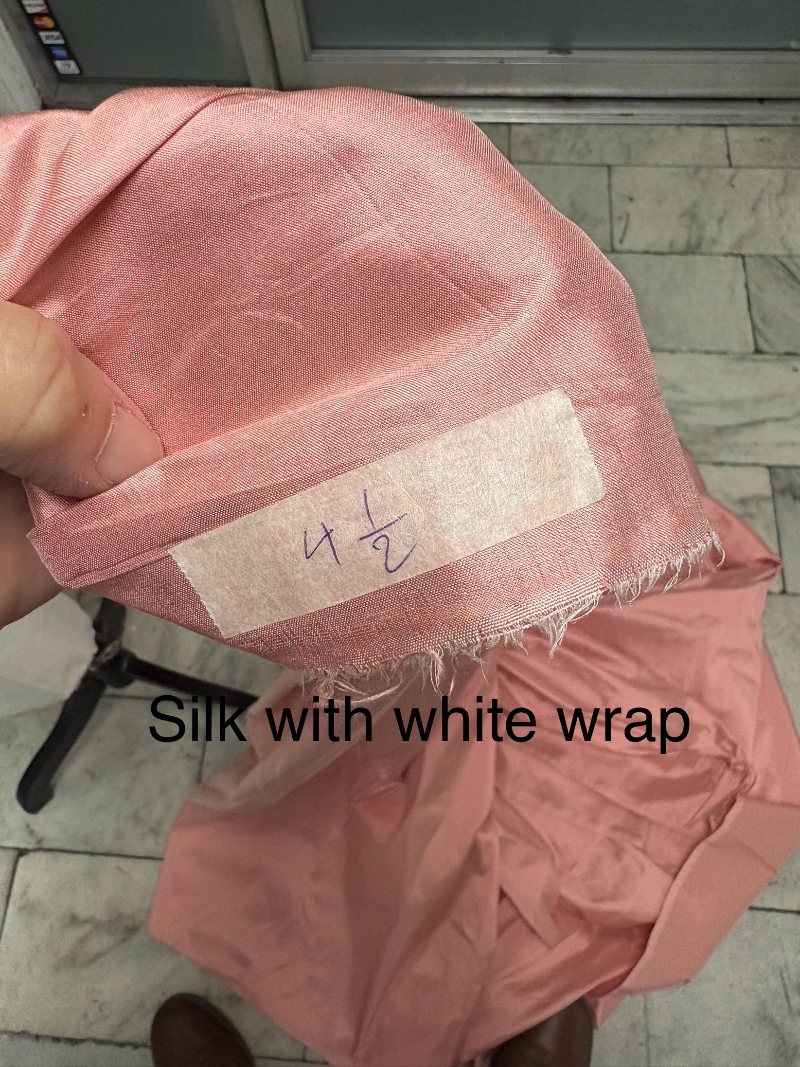 Silk Taffeta Fabric - Rose 2252 - 100% silk - 54" width -