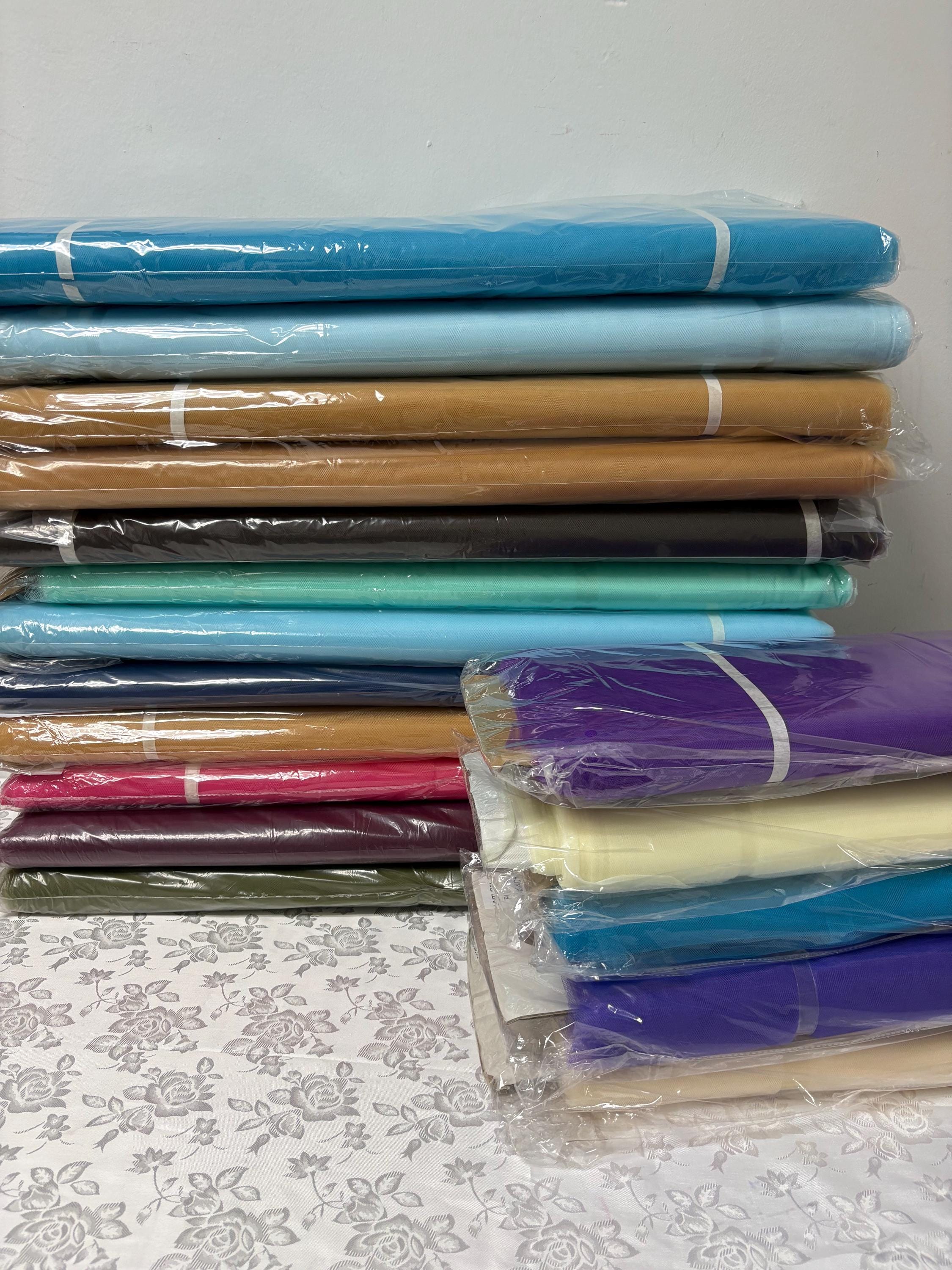 Tulle Fabric - Variety of colors - 54" Width - 40 yards bolt