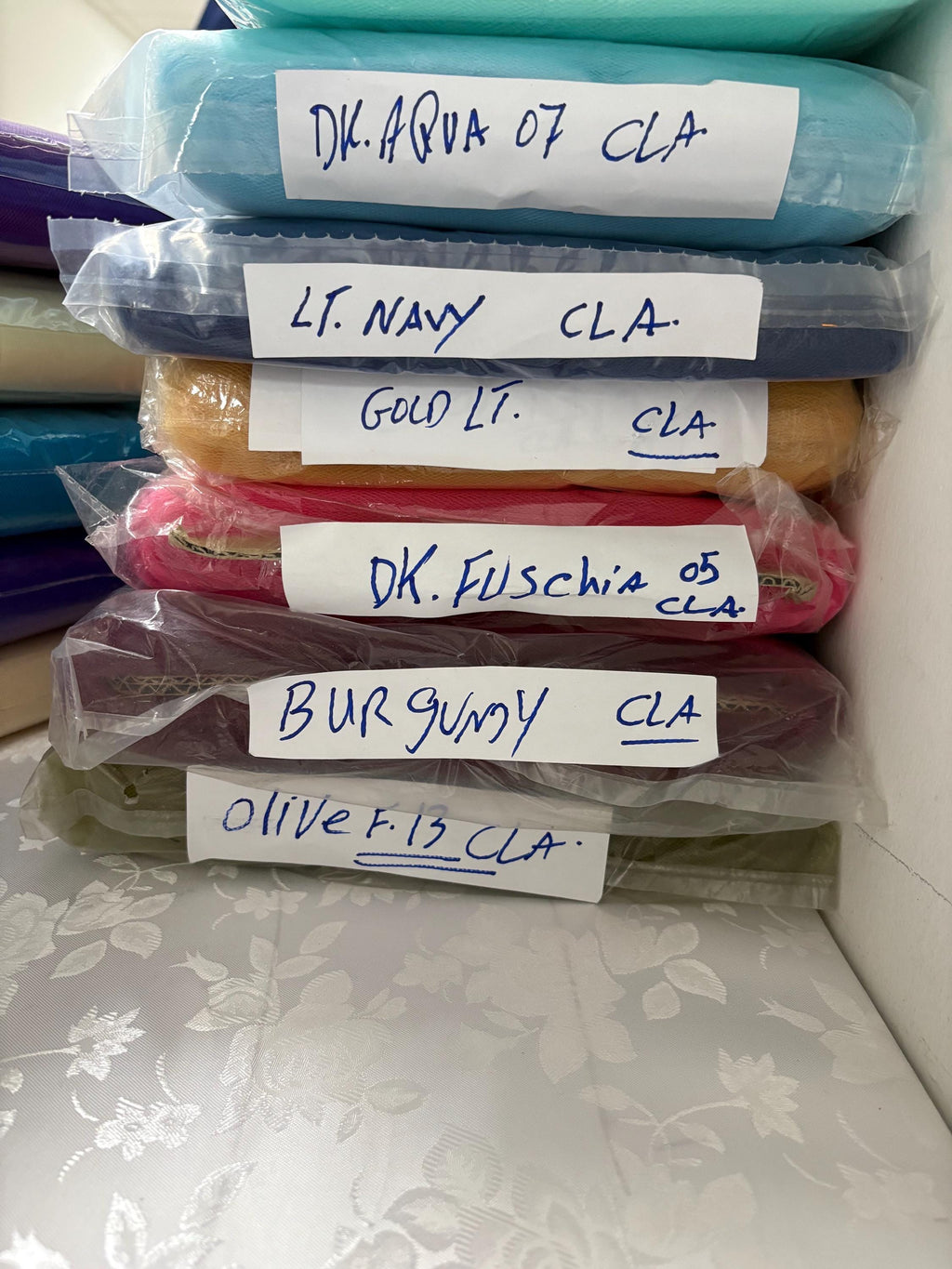 Tulle Fabric - Variety of colors - 54" Width - 40 yards bolt
