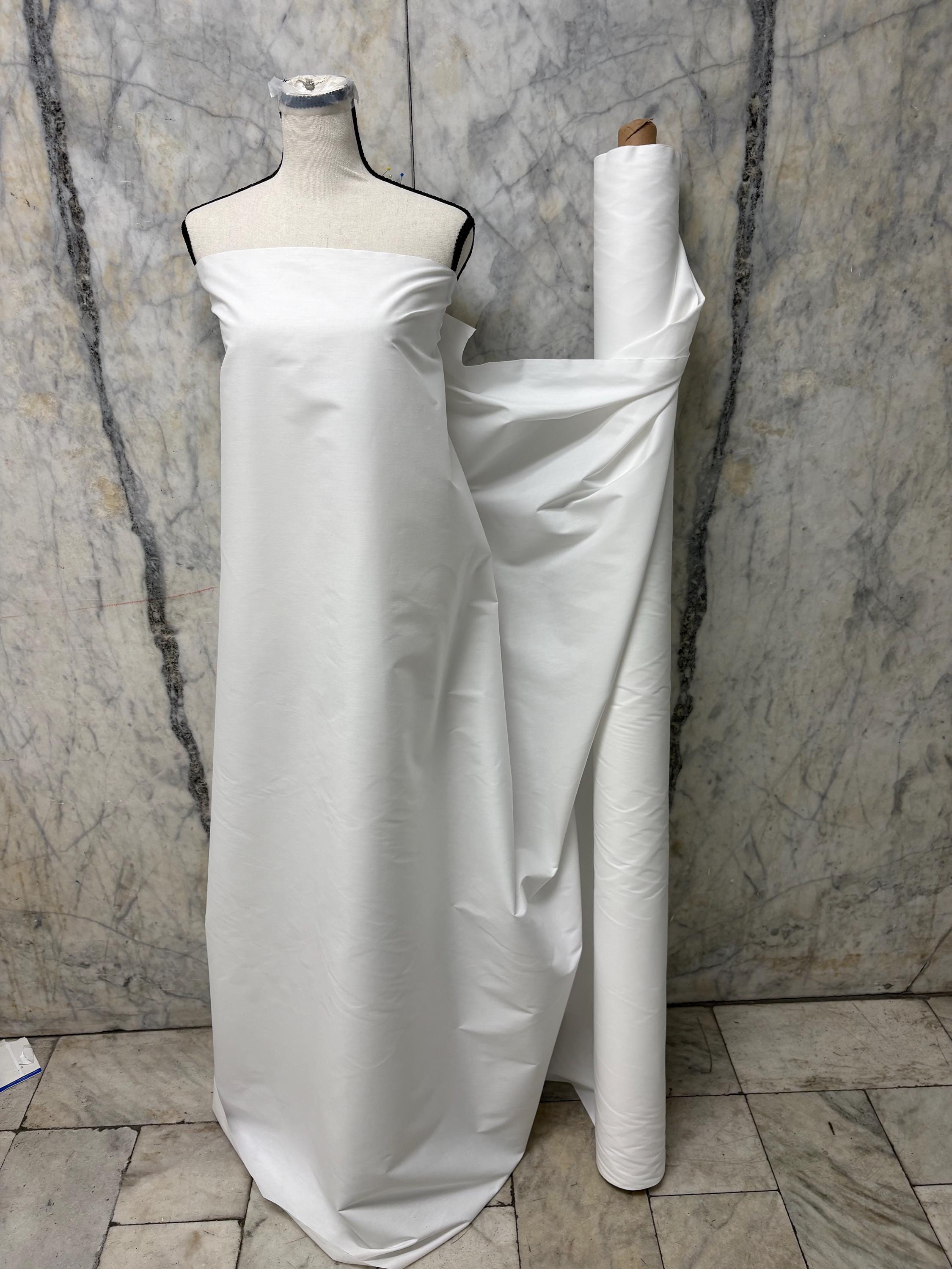 2 yards 100% Cotton Fabric - White - 58" Width