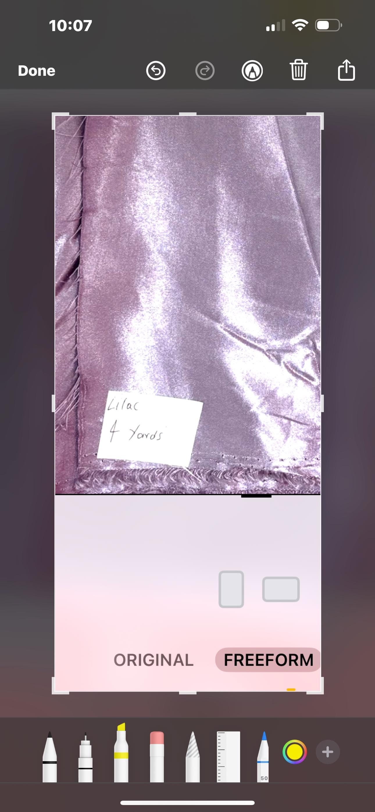 2 Yards Poly Satin Shantung Fabric - Assorted colors - 58" Width