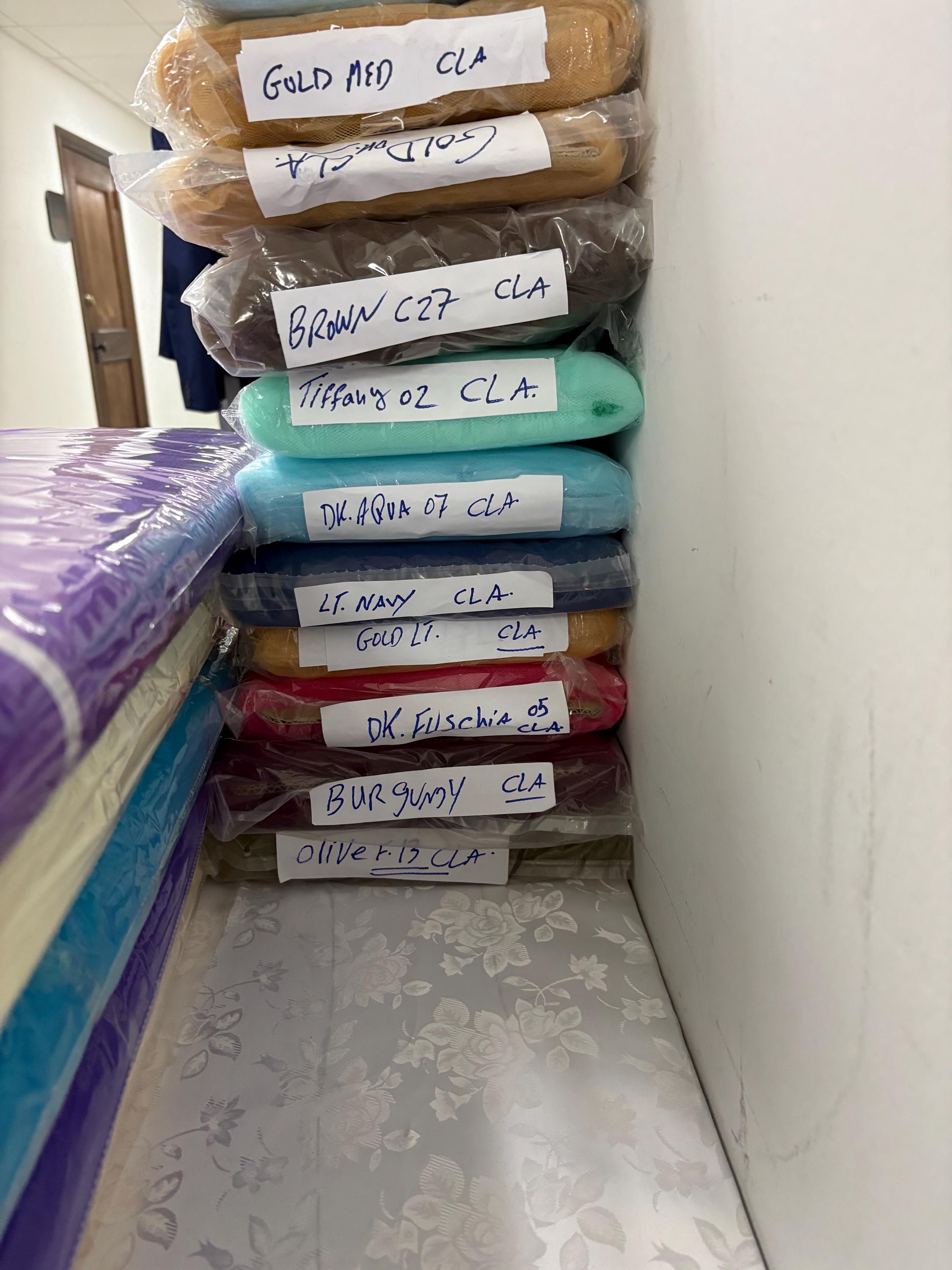 Tulle Fabric - Variety of colors - 54" Width - 40 yards bolt