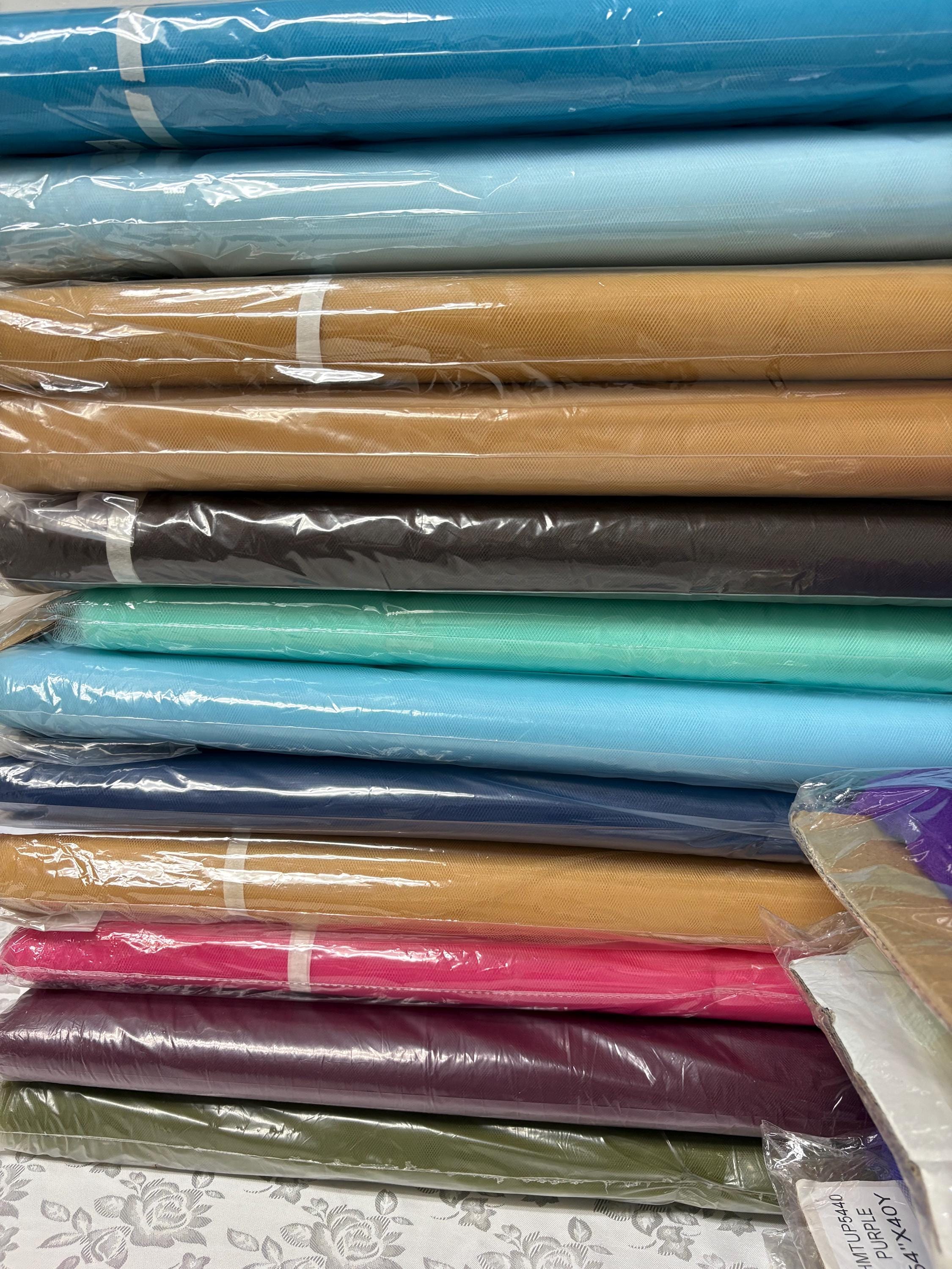 Tulle Fabric - Variety of colors - 54" Width - 40 yards bolt