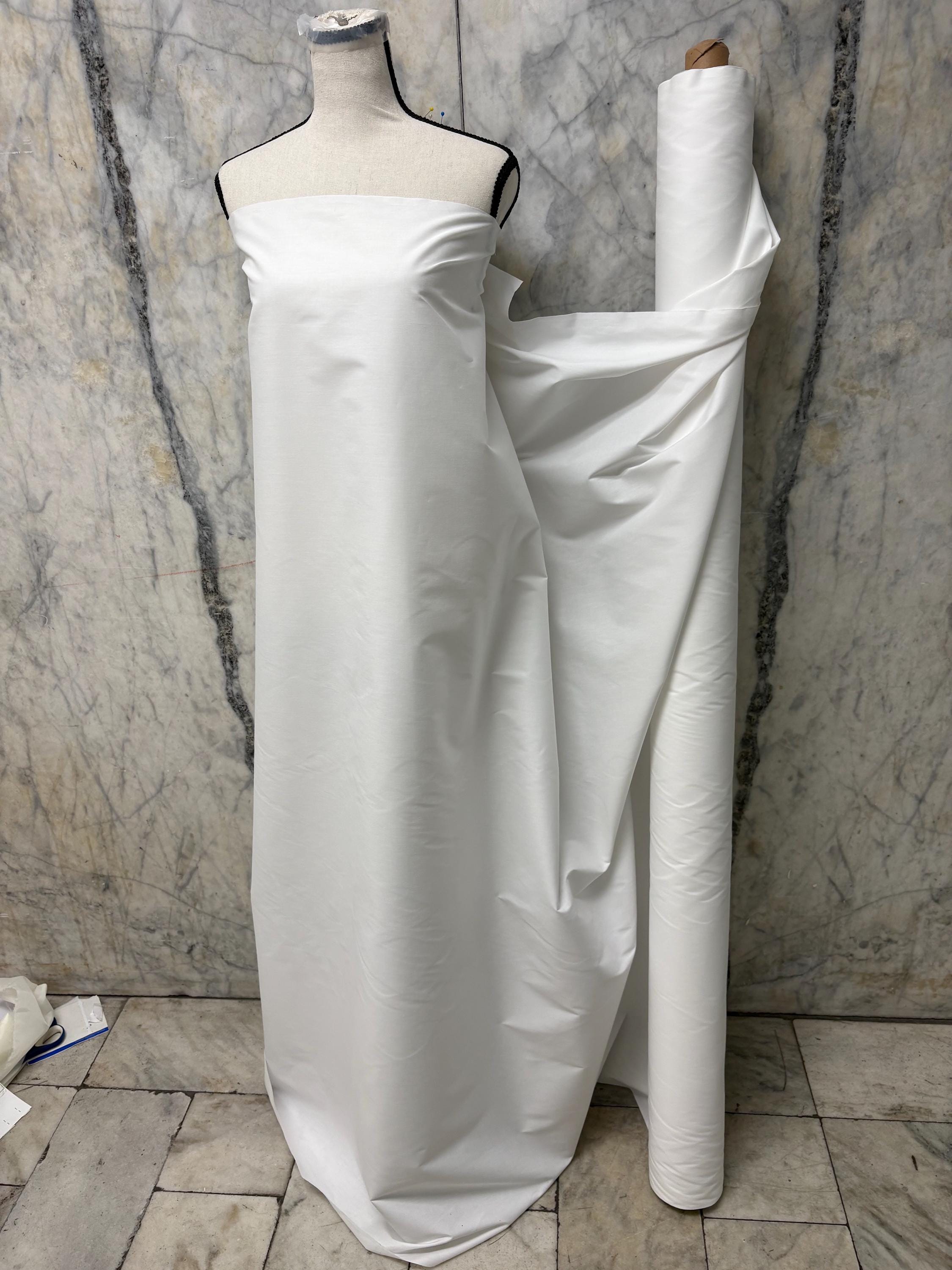 2 yards 100% Cotton Fabric - White - 58" Width