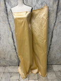 100% silk Taffeta fabric - Light Gold - 54" width - ref. 2282