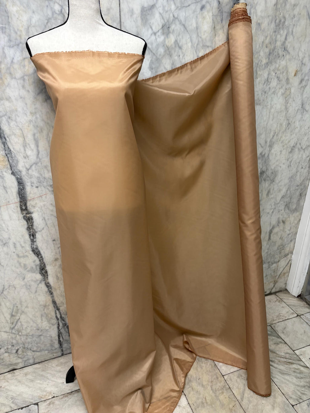 Poly Lining Fabric - Cappuccino - 58" Width
