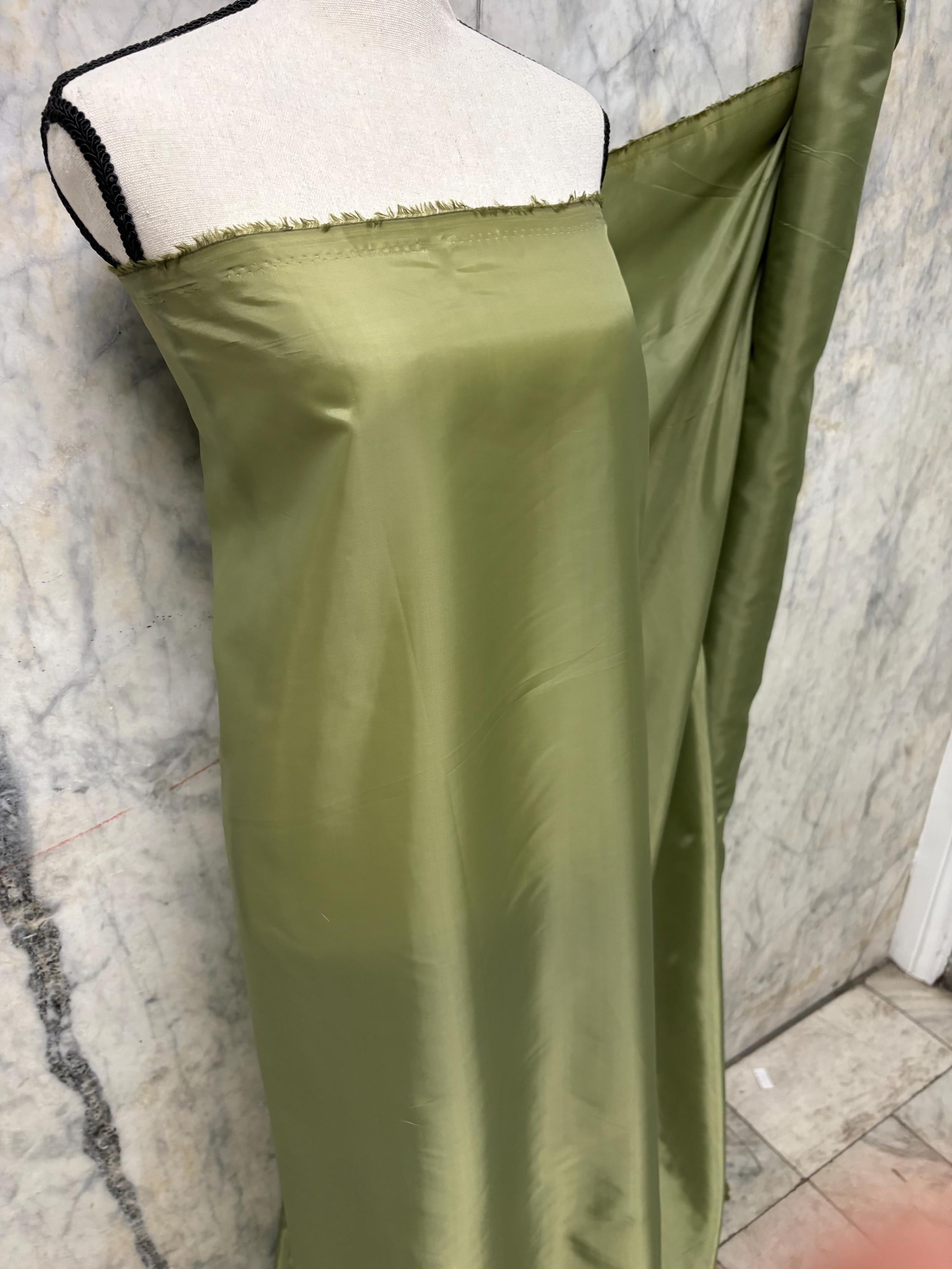 Poly Lining Fabric - Olive - 58" Width