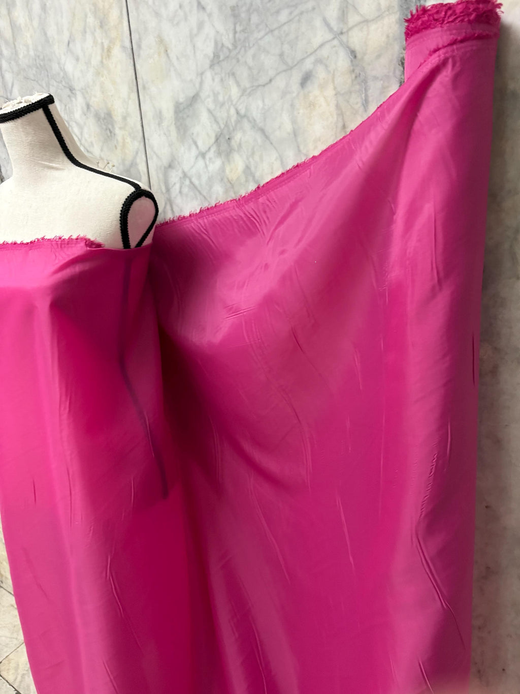 Poly Lining Fabric - Light Fuchsia - 58" Width